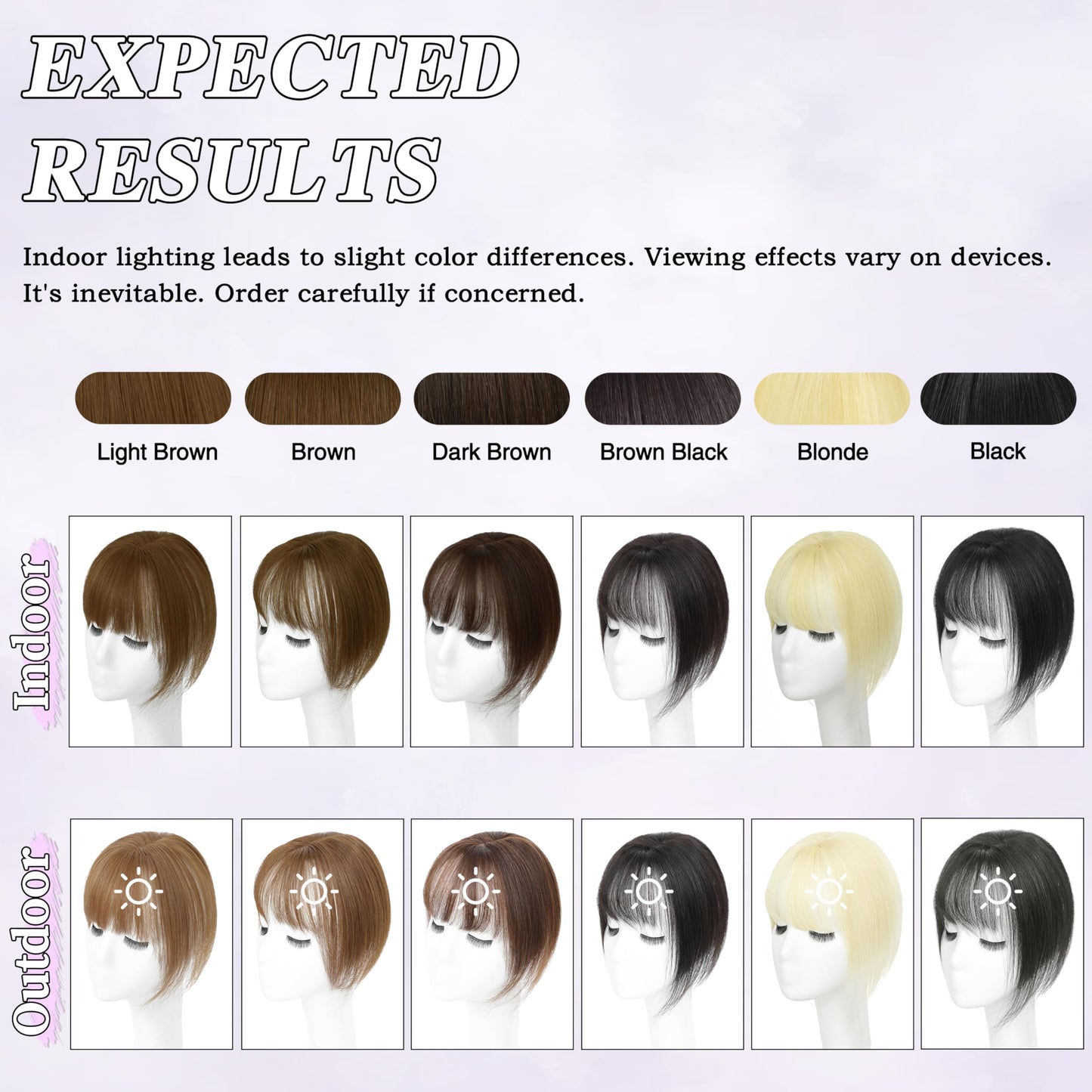 BUPPLER Hair Toppers for Women Real Human Hair-360°3D Topper with Bangs for Thinning Hair Clip in Bangs with Upgraded Silk Base Perfect for Daily Wear,5×10 Dark Brown-2#