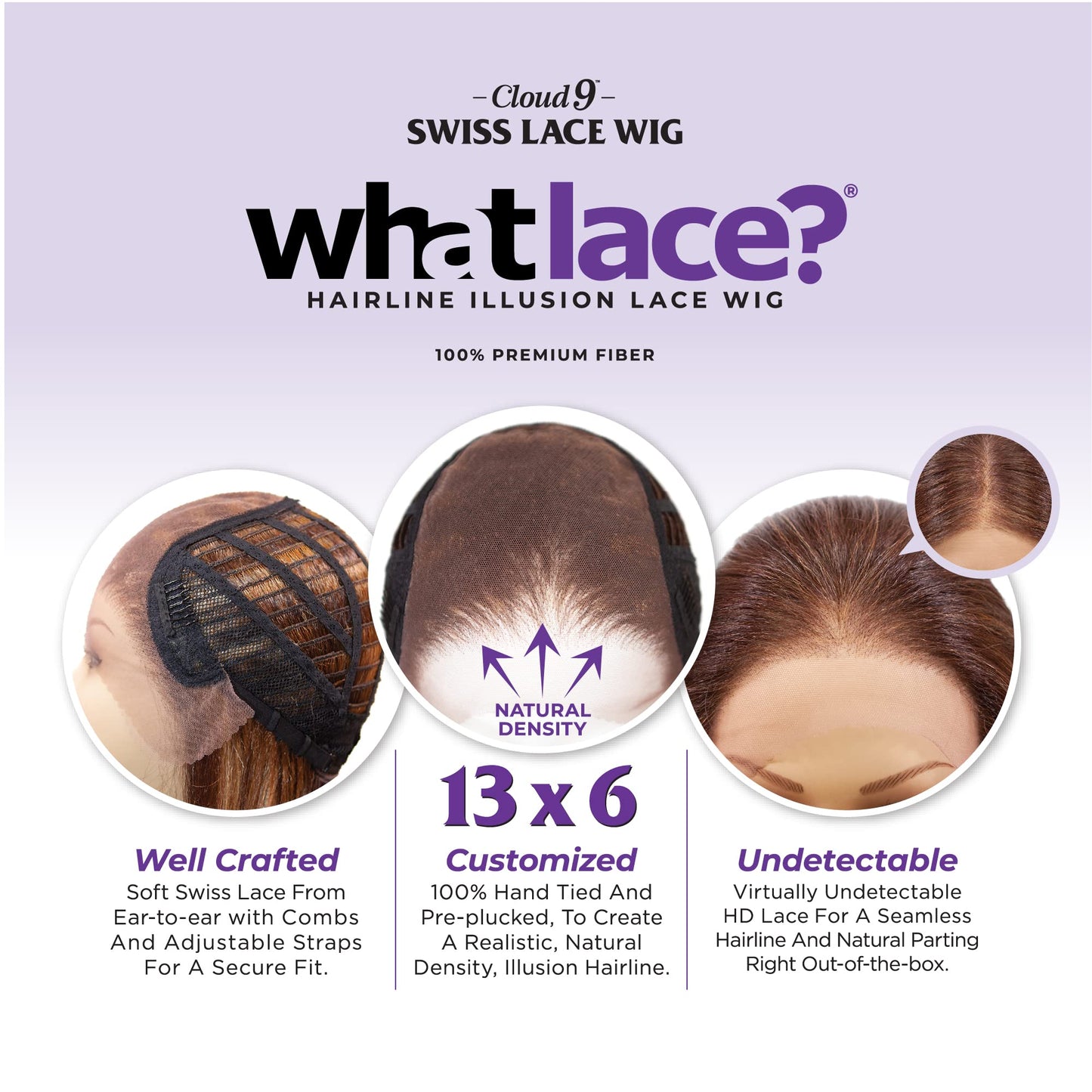 Sensationnel What lace 13x6 Wigs - braelyn lacefrontal hand tied glueless synthetic with natural density preplucked hairline (BALAYAGEMOCHA)