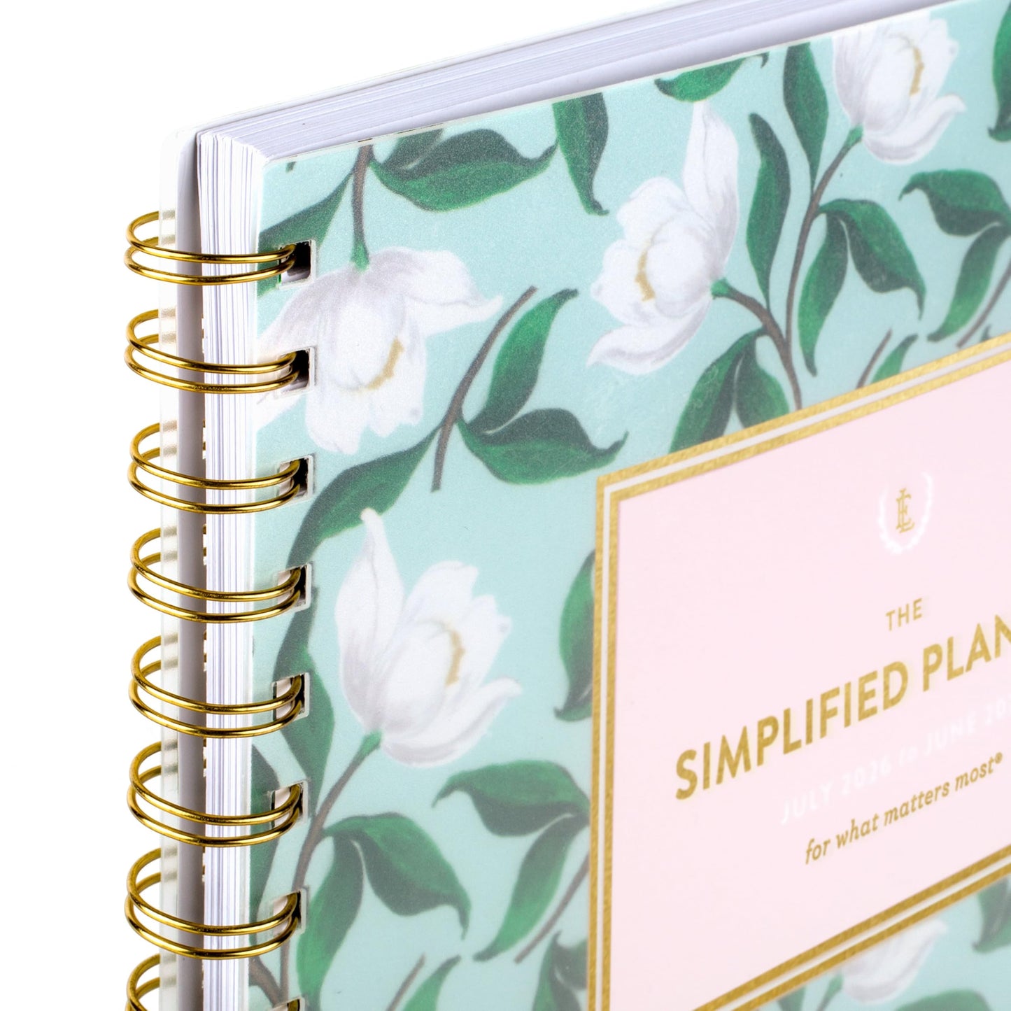 AT-A-GLANCE Planner 2026-2027 Weekly & Monthly Academic 12-Month July-June, 8-1/2" x 11", Simplified by Emily Ley, Savanna Blooms (EL50-905A)