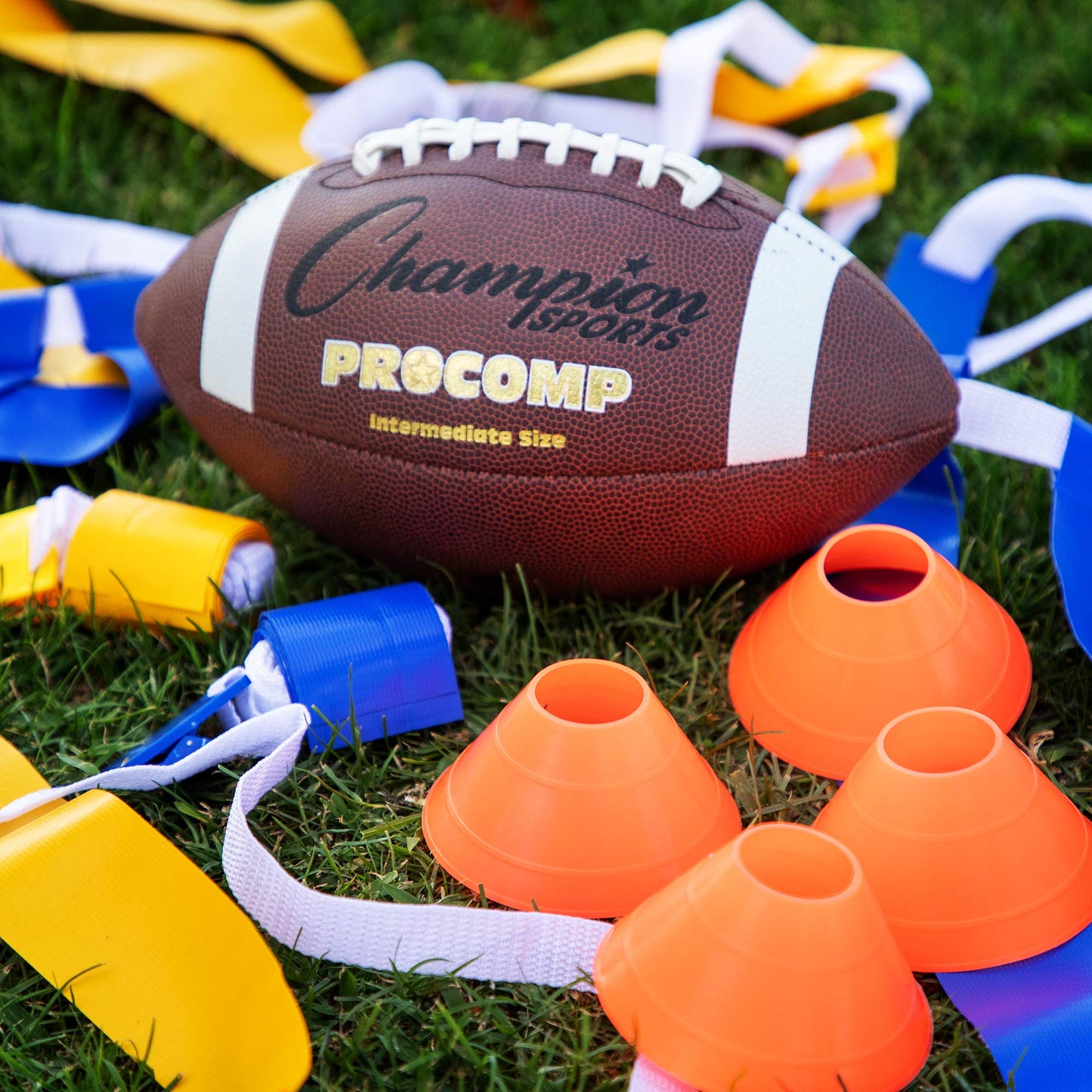 Champion Sports TFFSET Deluxe Flag Football Set