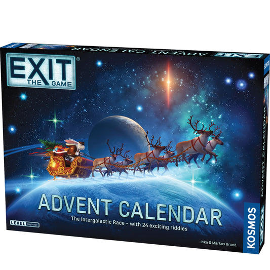 EXIT: The Game - Advent Calendar - The Intergalactic Race | Holiday Escape Room | 24 Days of Riddles | Christmas Traditon | Space Game