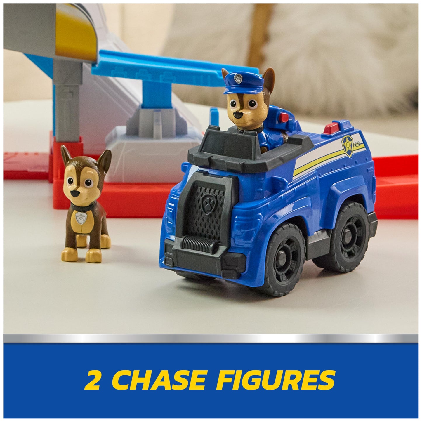 PAW Patrol Lookout Tower, 20-Inch PAW Patrol Tower with Chase Action Figures, Rescue Vehicle & Launcher, Kids Toys for Boys & Girls Ages 3 and Up