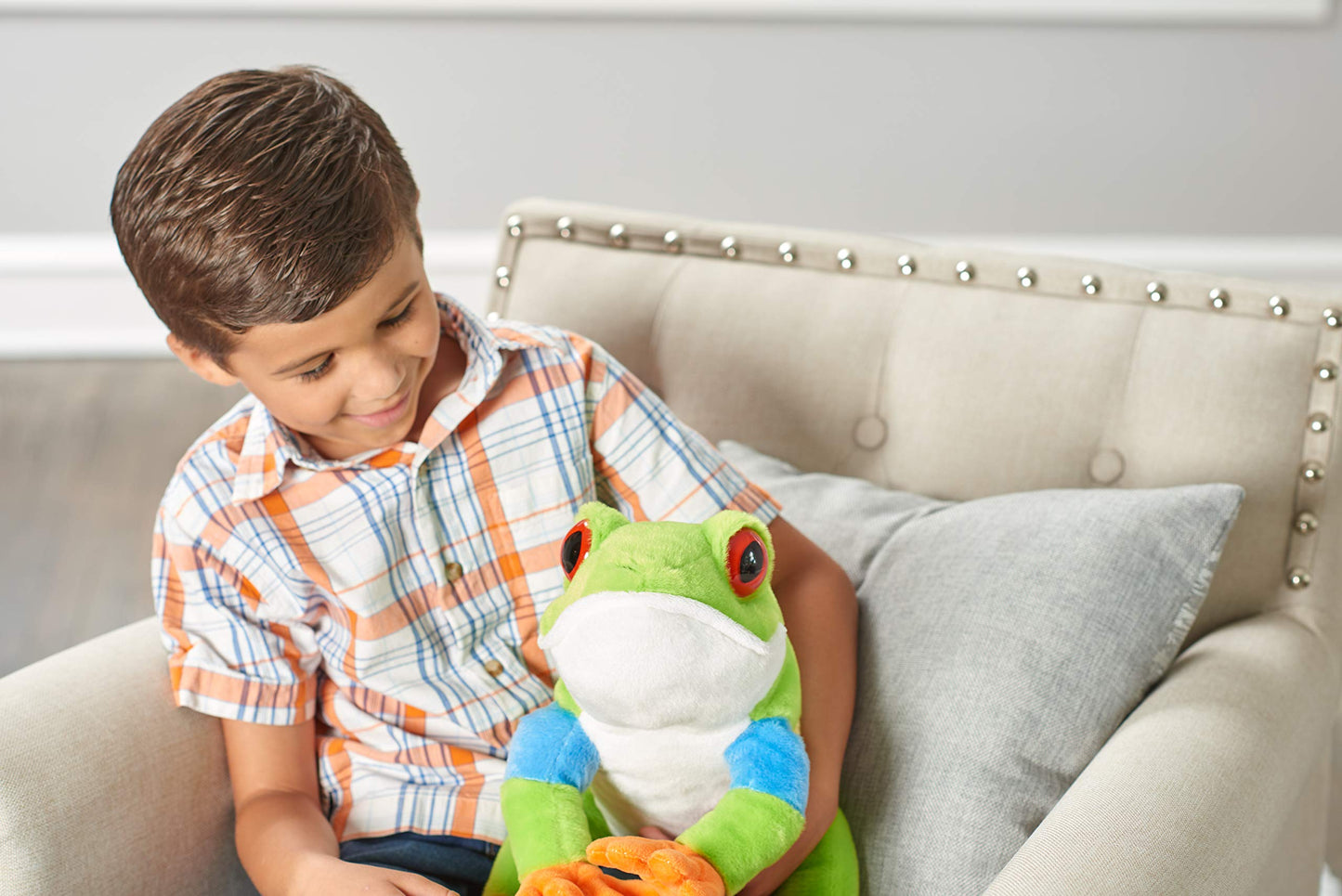 Wild Republic Cuddlekins 12" Red Eyed Tree Frog