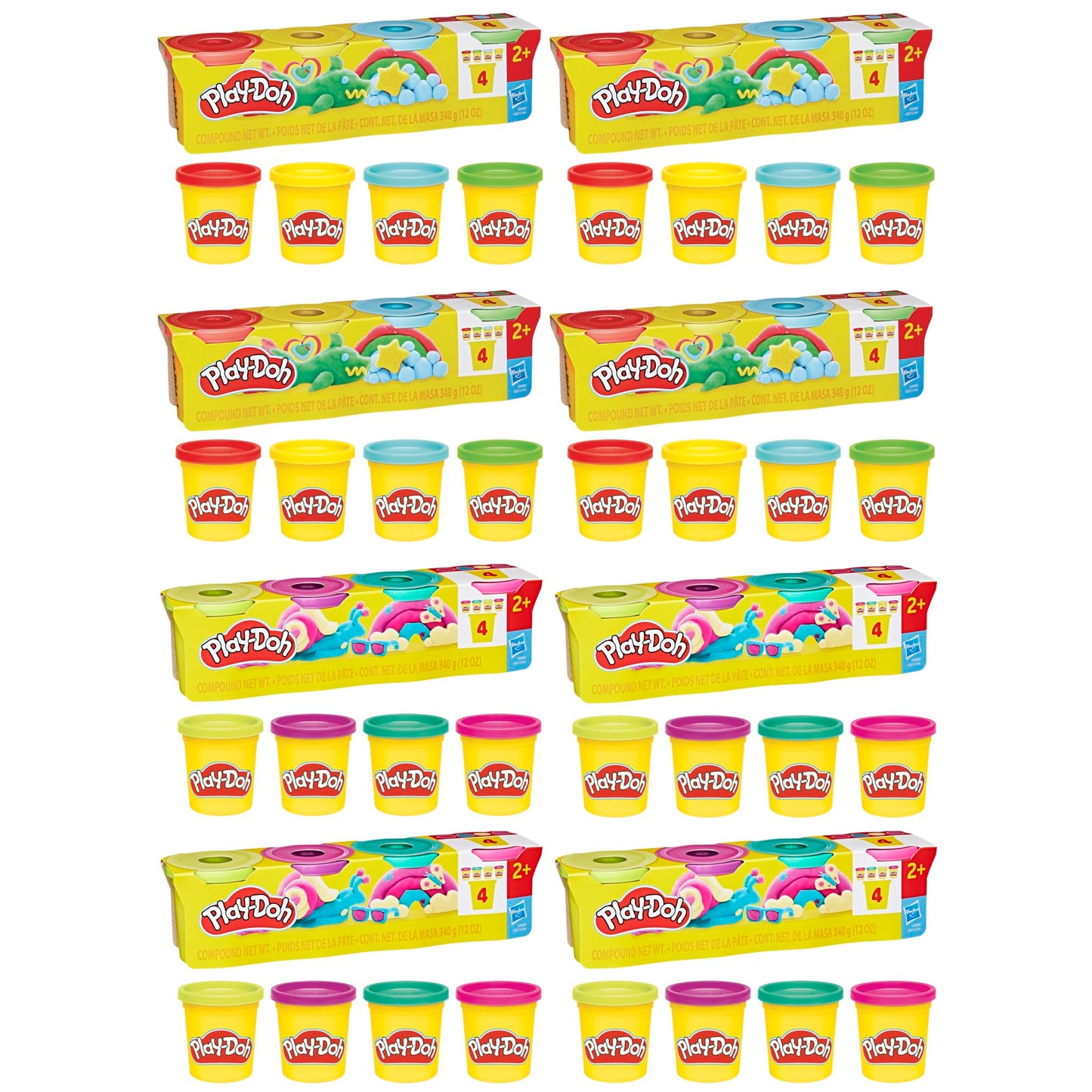 Play-Doh PD Classic 4 Pack Bulk