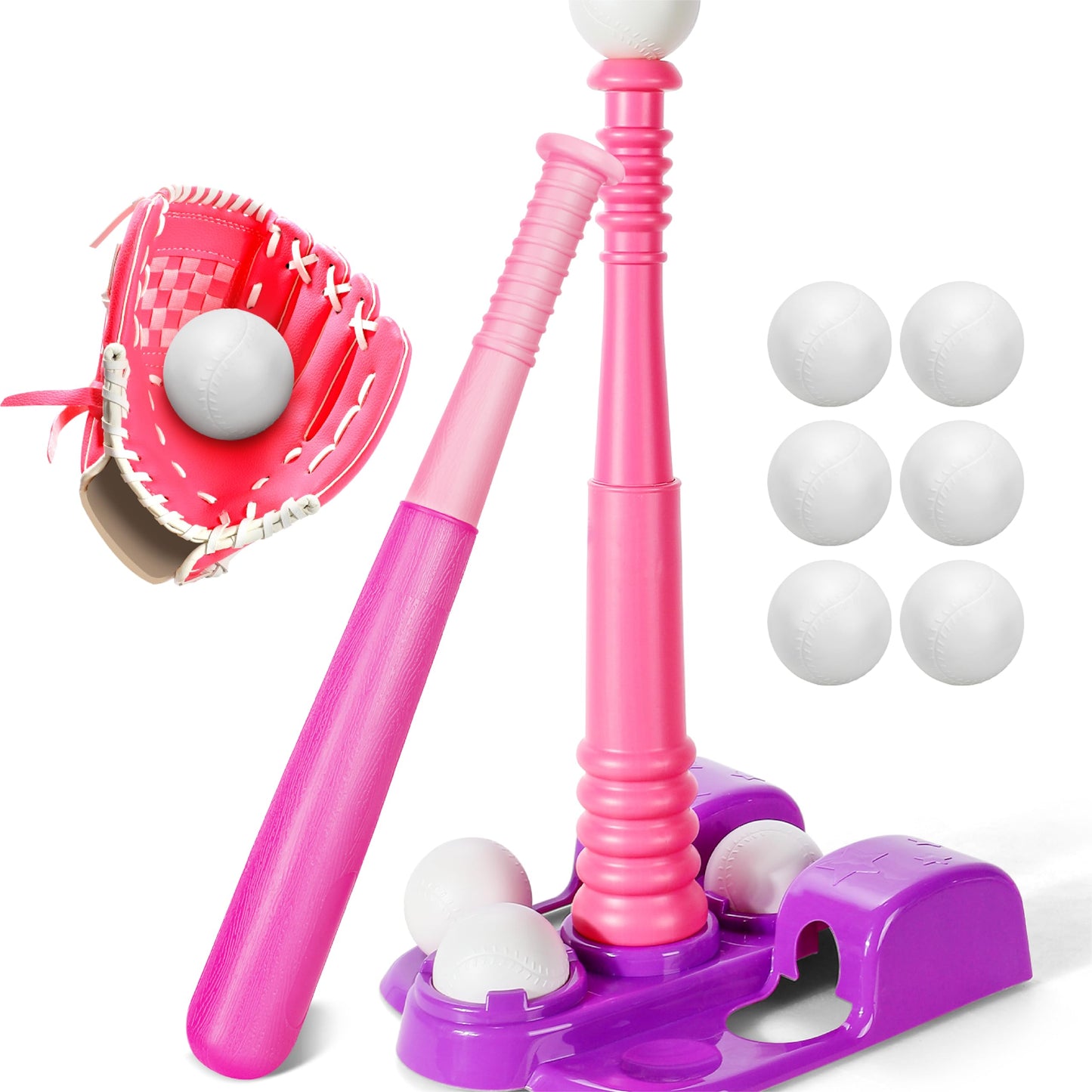 TOY Life - baseball ball set for kids 3-5 t for kids, tee ball set for kids ages 5-8 tball for kids 3-5 tball for kids 1-3 outdoor toys