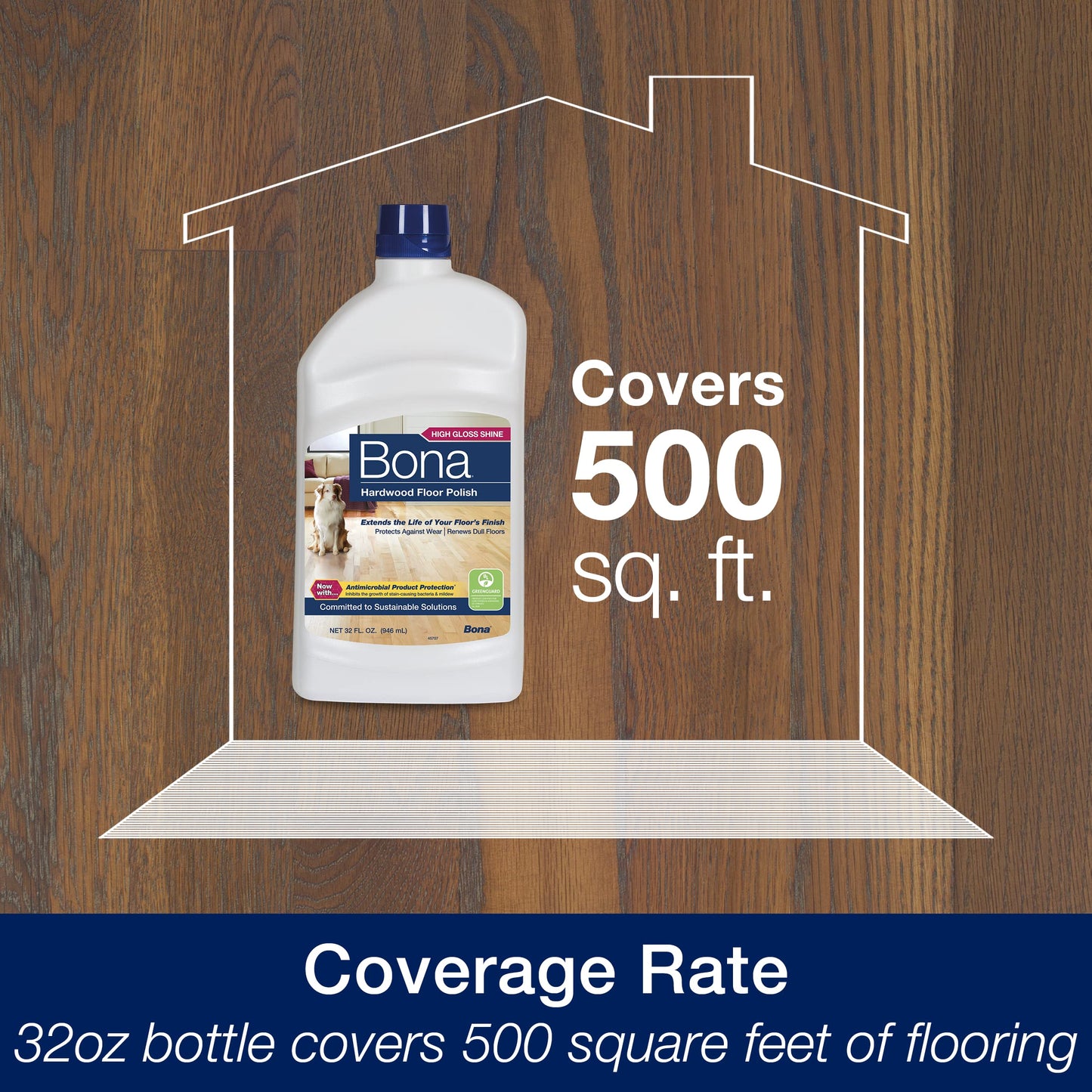 Bona Ultimate Hardwood Floor Care Kit – Pivoting Mop, Cleaning Solution & Refill, Floor Polish, Microfiber Pads for Dusting, Mopping & Polishing