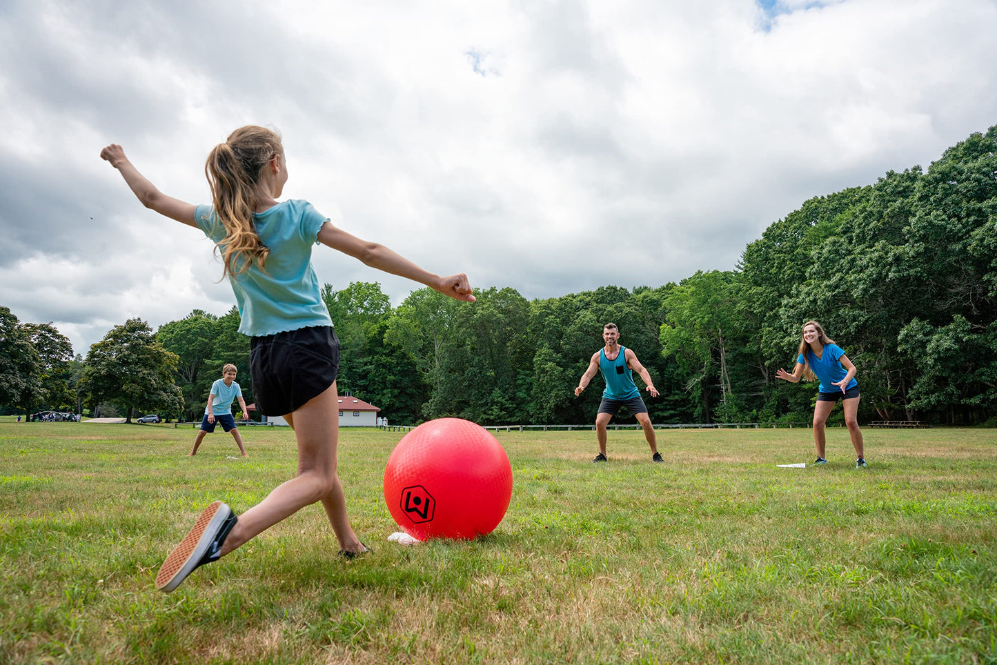 Wicked Big Sports Supersized Kickball Outdoor Sport Tailgate Backyard Beach Game Fun for All