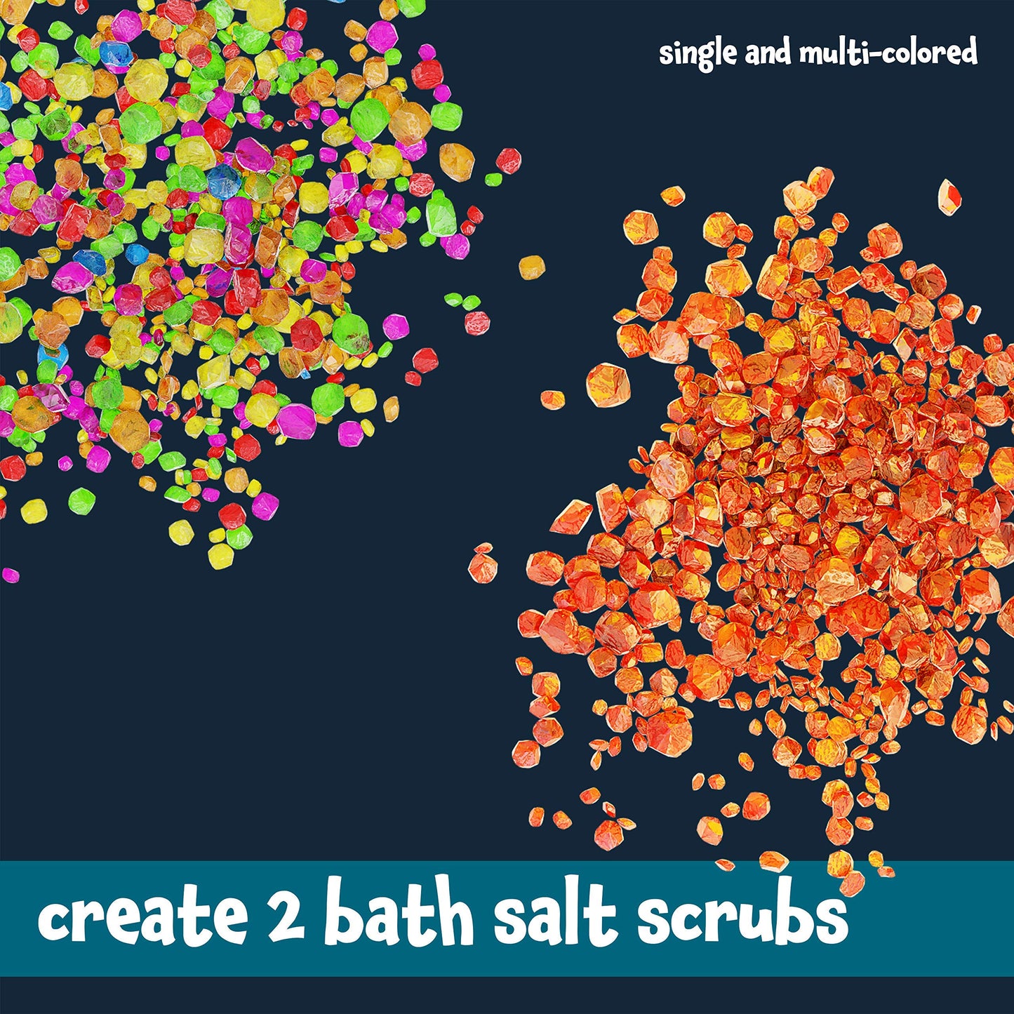 Soap & Bath Bomb Making Kit for Kids - 3-in-1 Spa Science Kits For Kids : DIY Craft project for Kids - Easter Gift for Girls and Boys : Complete Soap Making Kit & Make Your Own Bath Bombs, Soap & Bath Scrubs