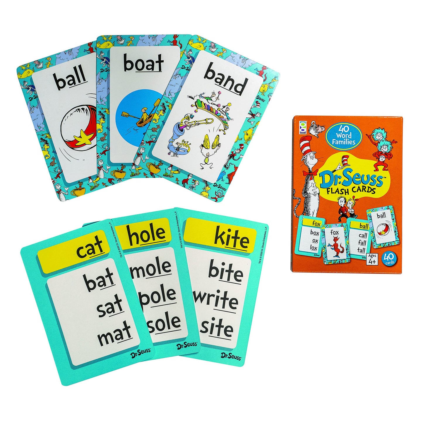 Raymond Geddes Dr. Seuss Flashcards Box of 12 Packs