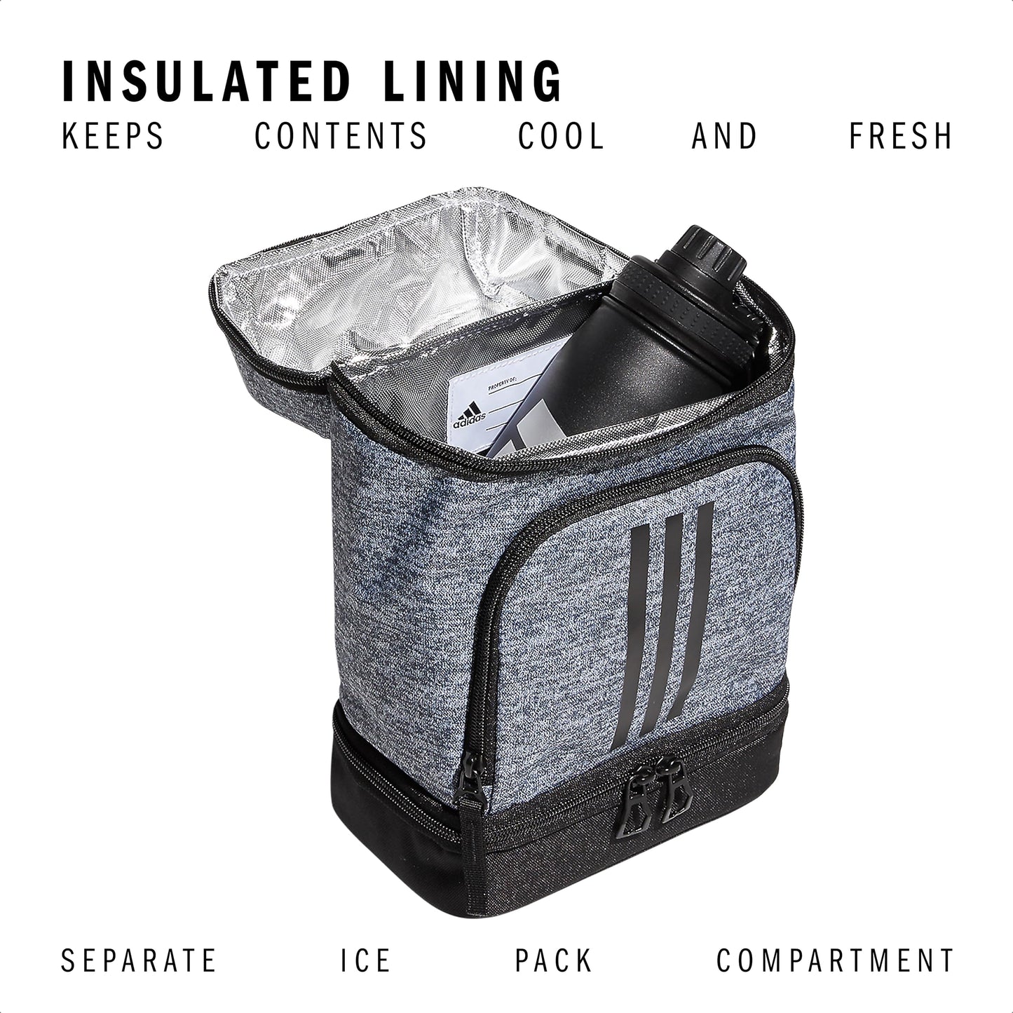 adidas Excel Lunch Bag – Insulated Cooler Lunchbox, 6L