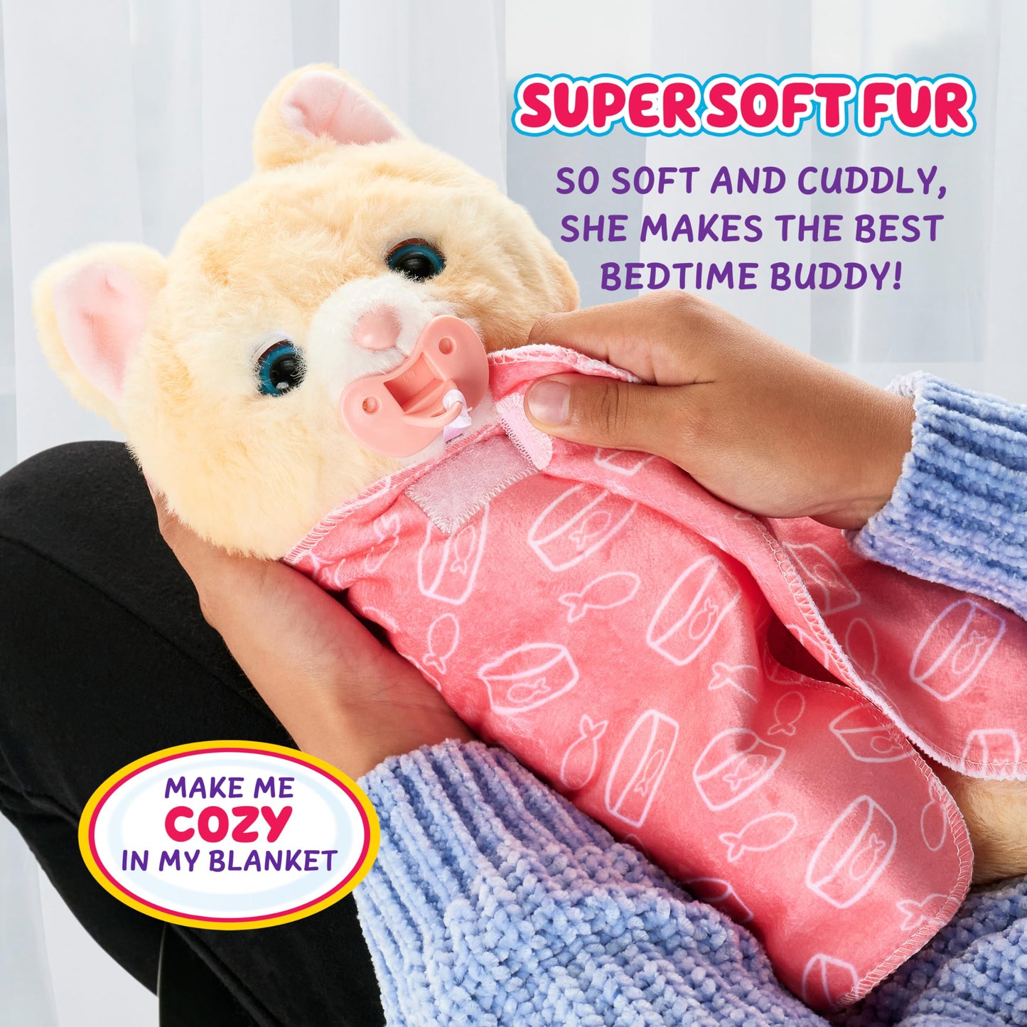 Little Live Pets Cozy Dozys S5 Single Pk Ginger The Kitty