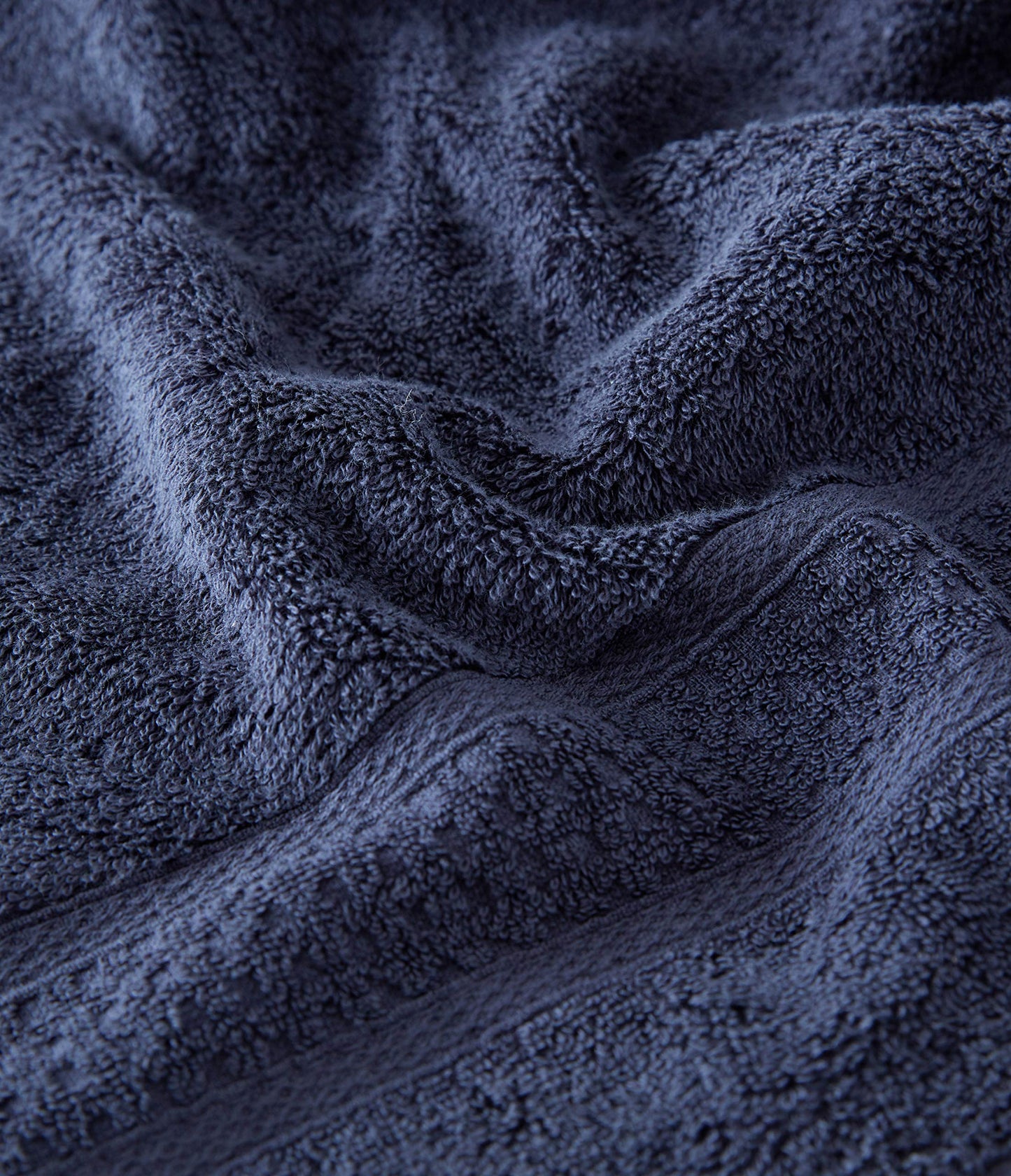 Nautica - Bath Towels, Highly Absorbent & Fade Resistant Bathroom Essentials, Oeko-Tex Certified (Oceane Navy, 6-Piece)