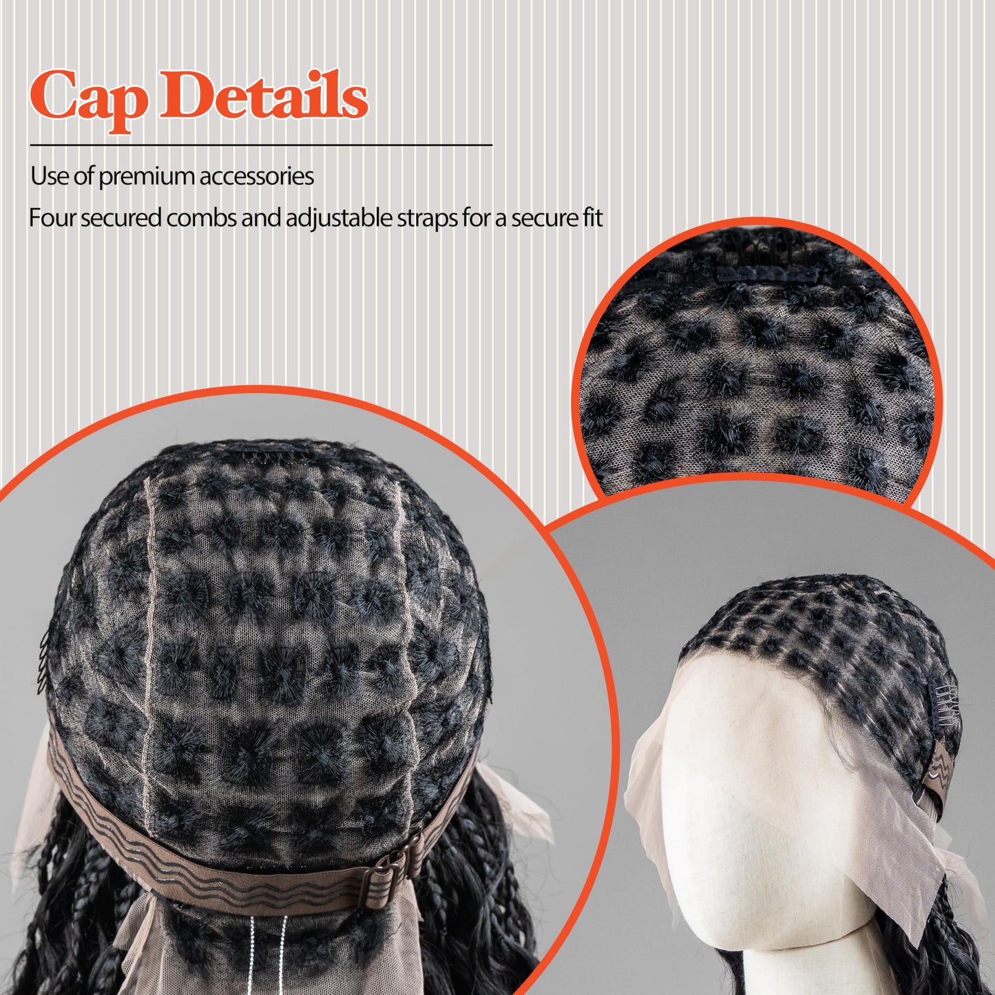 RAHELMO 12” Single Full Lace Wig Passion Twist - Square Parted Knotless Braided Wigs for Black Women - Synthetic HD Lace Wig with Natural Baby Hair (#1 Jet Black)