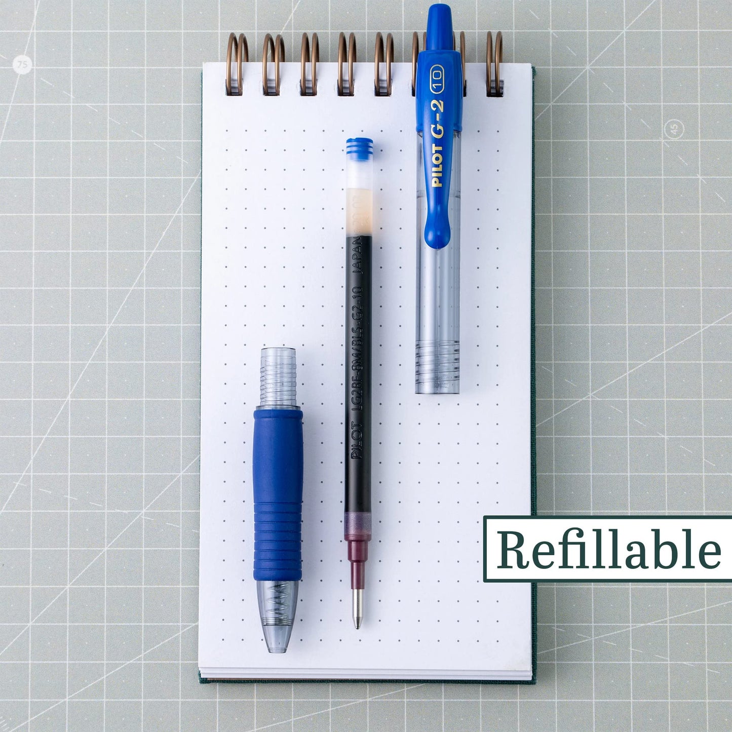 Pilot G2 Premium Retractable Gel-Ink Rolling Ball Pens, Bold Point (1.0mm), 1.0 Gel Pens, Assorted, Tub of 36 - Ideal for School, Journaling, & Office Writing