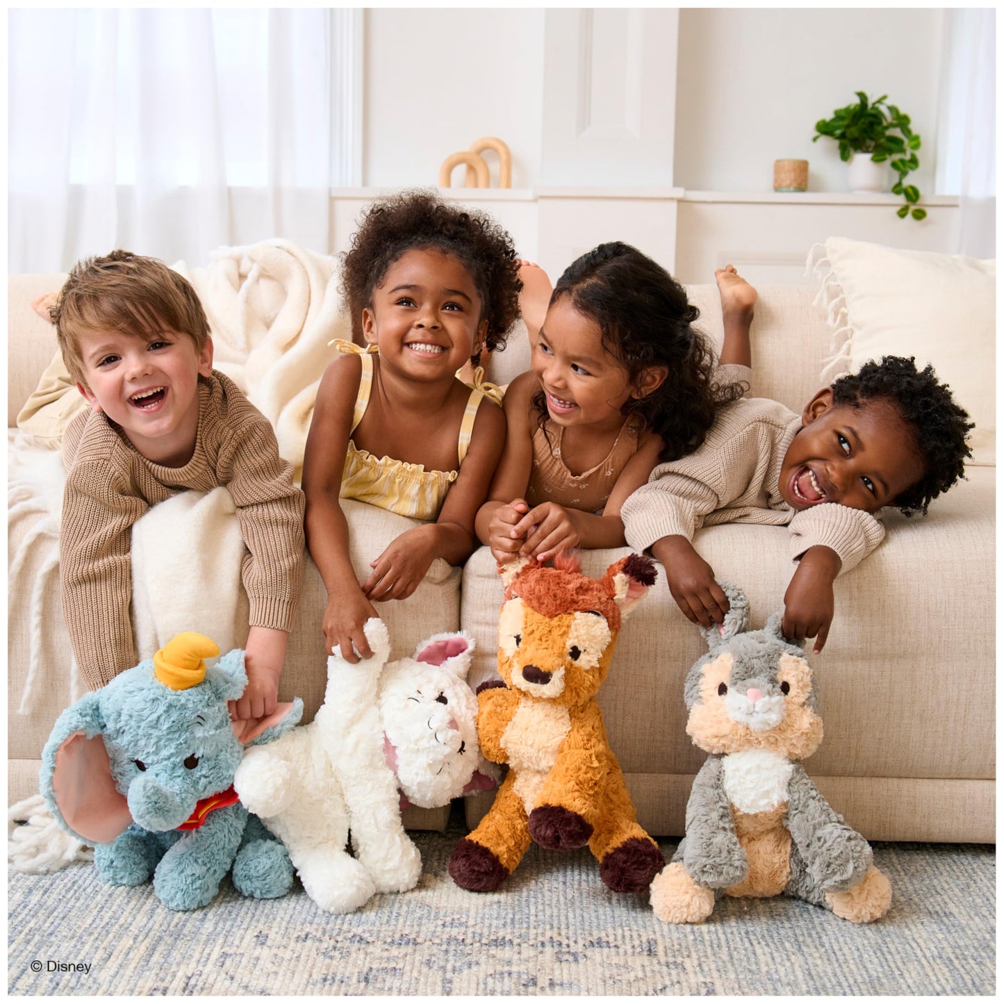 GUND Disney Official Dumbo Plush, Disney Cozys Collection, Dumbo Toys, Elephant Stuffed Animal for Ages 1 and Up, Gray, 10”