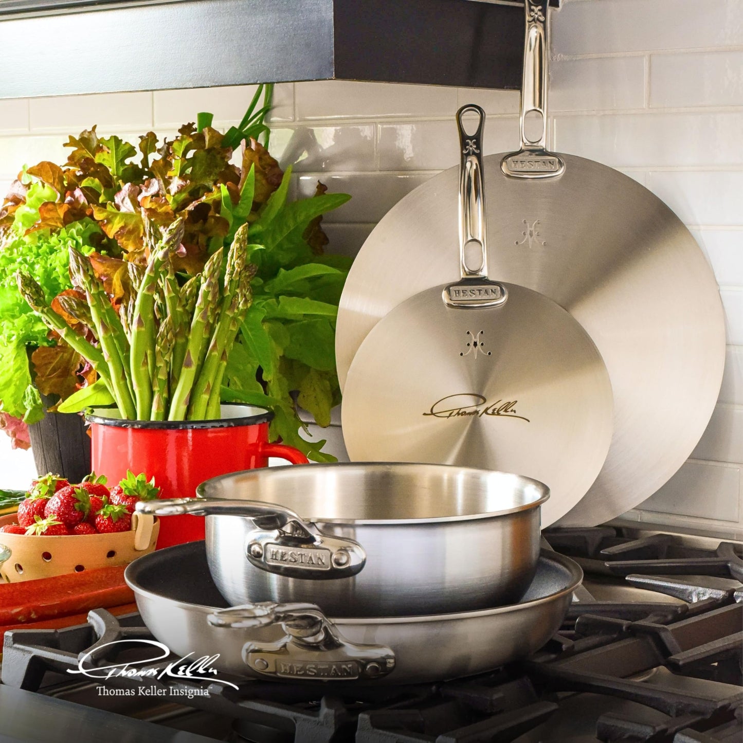 Thomas Keller Insignia by Hestan - Stainless Steel 8.5" Universal Lid