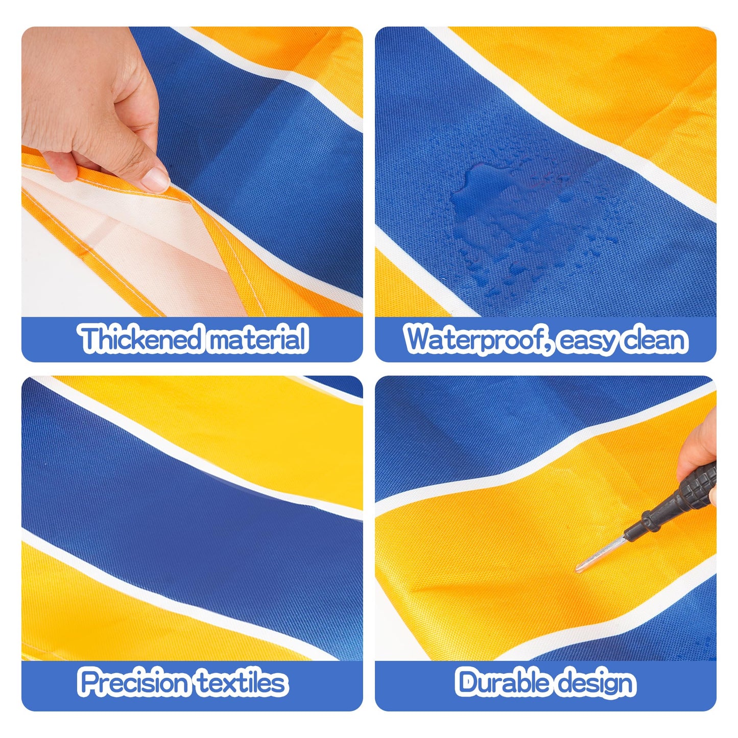 Yanacc Team Building Games Teamwork Games for Working Adults, Group Activities Mat for School Students Teens, Field Day Games (26ft, Pack of 2)