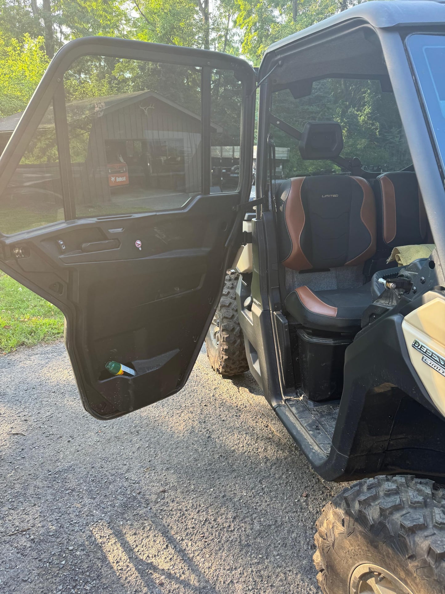 Heavy-Duty Door Limit Straps for Can-Am Defender & Defender Max Limited (2020-Present) | Extra-Long for Wider Door Opening | 2-Pack, Black
