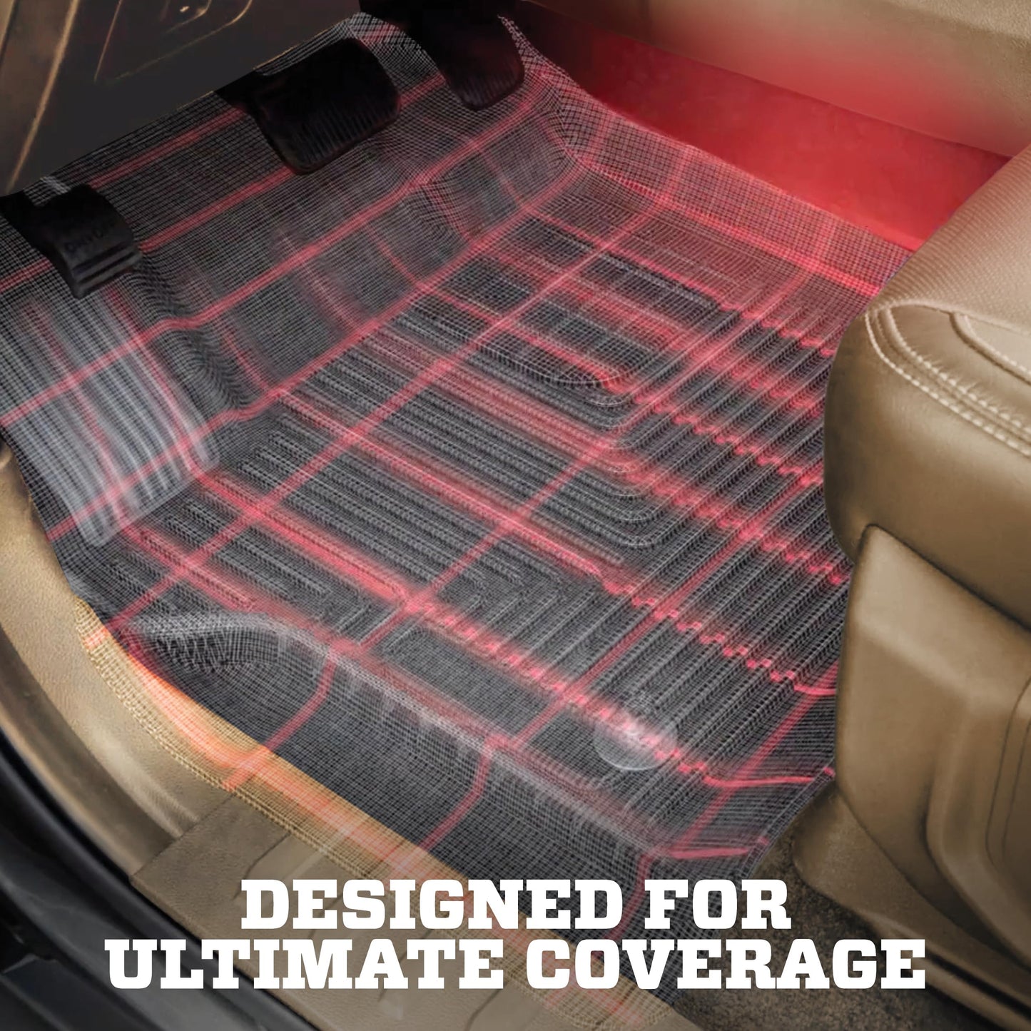 Husky Liners Weatherbeater Floor Mats | Fits 2012-2021 Toyota Tundra, CrewMax & Double Cab, 12-17 Tundra Regular Cab, 12-22 Sequoia | Front Row, 2-pc Black - 18561