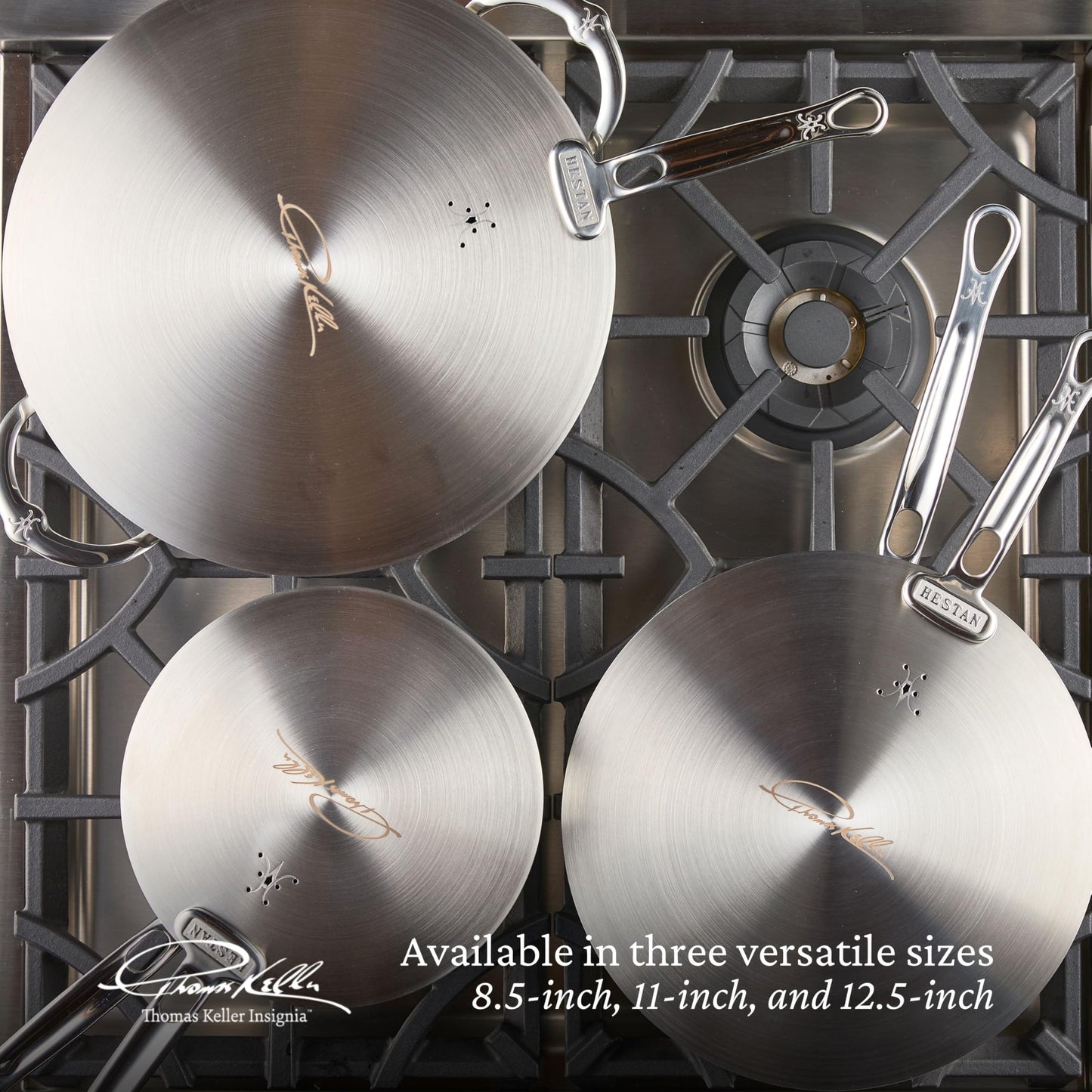 Thomas Keller Insignia by Hestan - Stainless Steel 8.5" Universal Lid