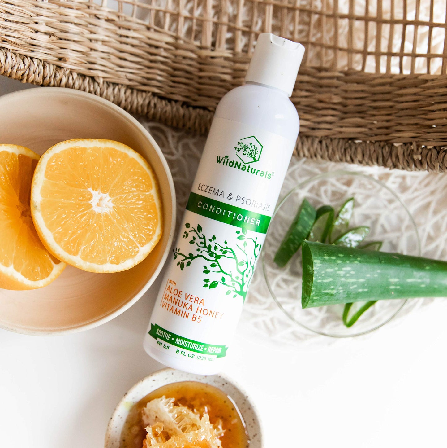 Eczema and Psoriasis Deep Conditioning Treatment - Anti-Dandruff Conditioner for Damaged, Dry Hair and Scalp - Seborrheic Dermatitis Relief