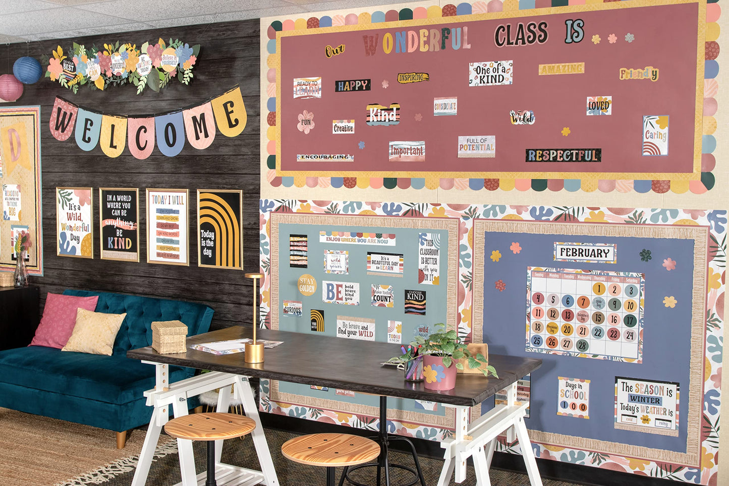 Teacher Created Resources Aegean Blue Better Than Paper Bulletin Board Roll (TCR77435)