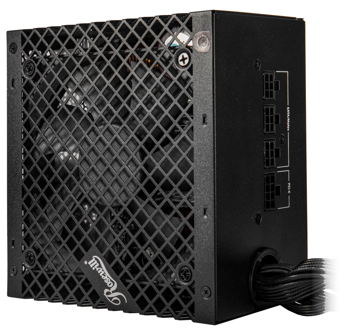 Rosewill VSB 650W 80+ Bronze, ATX 3.0 & 3.1 Compatible, Semi-Modular Power Supply, PCIe 5.1 12V-2x6 Connector, 105°C/221°F Japanese Capacitor, 120mm ICB Silent Fan - 5 Year Warranty
