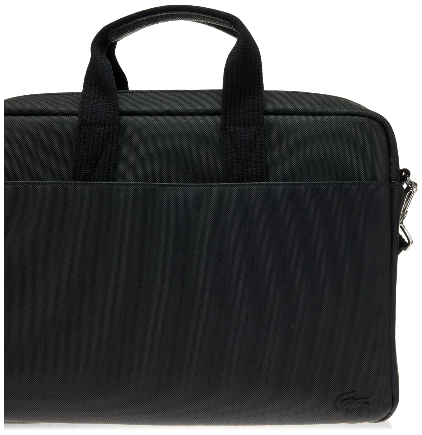 Lacoste Men's Classic Computer Bag, Black Petit Pique, One Size