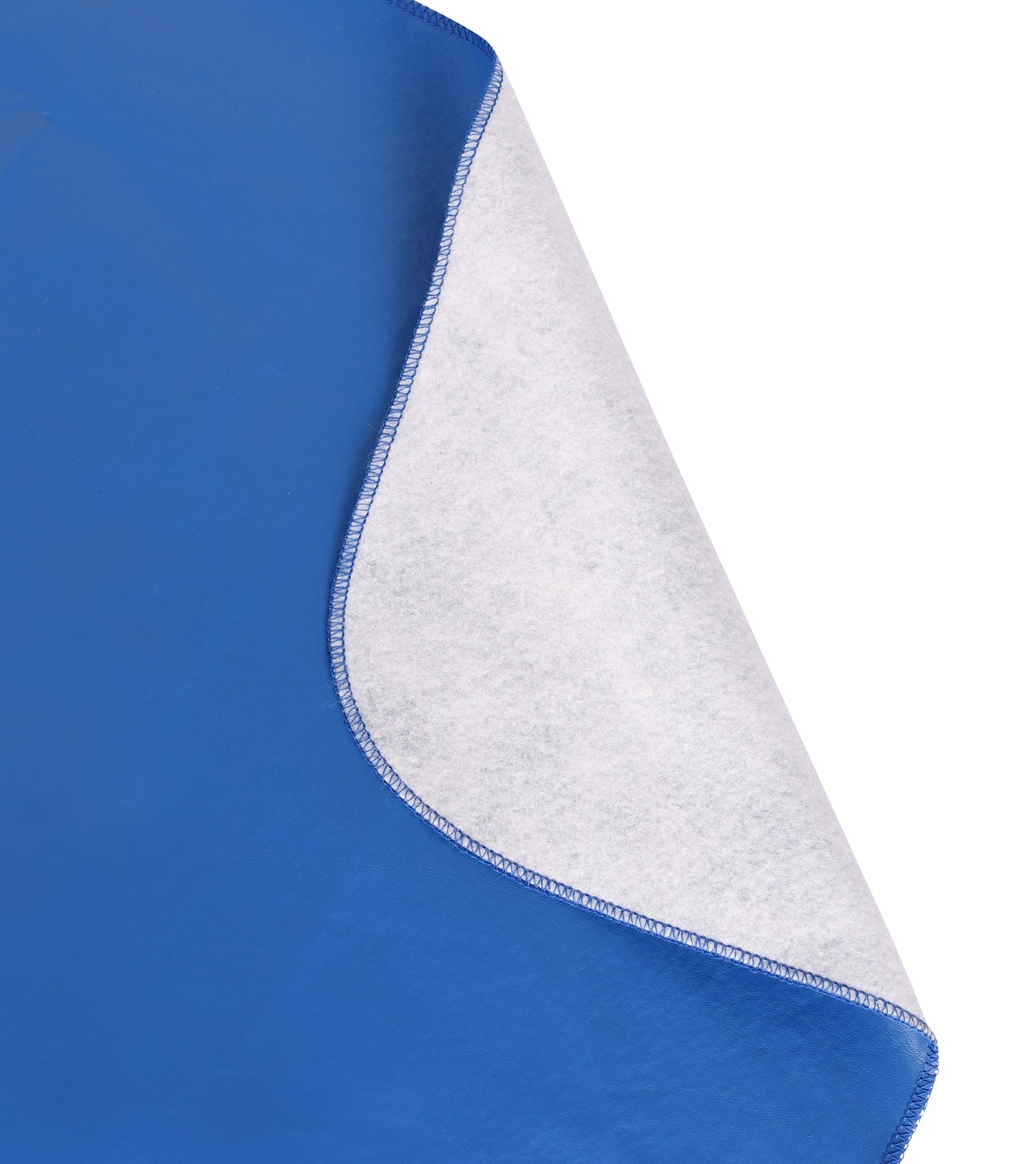 Yourtablecloth Heavy Duty Vinyl Round Fitted Tablecloth (Table Cover) with Flannel Backing Vibrant Colors Elasticized Tablecloth Great for Indoor and Outdoor Dining and Playing Cards 60” White