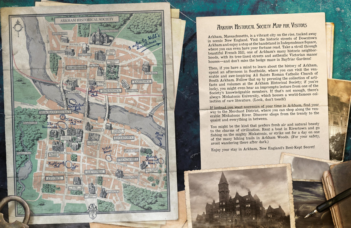 Asmodee Arkham Horror The Roleplaying Game CORE RULEBOOK - Dive into 1920s Asmodee Arkham's Mysterious World! Immersive RPG Adventure for Kids & Adults, Ages 14+, 2-6 Players, 1+ Hour Playtime