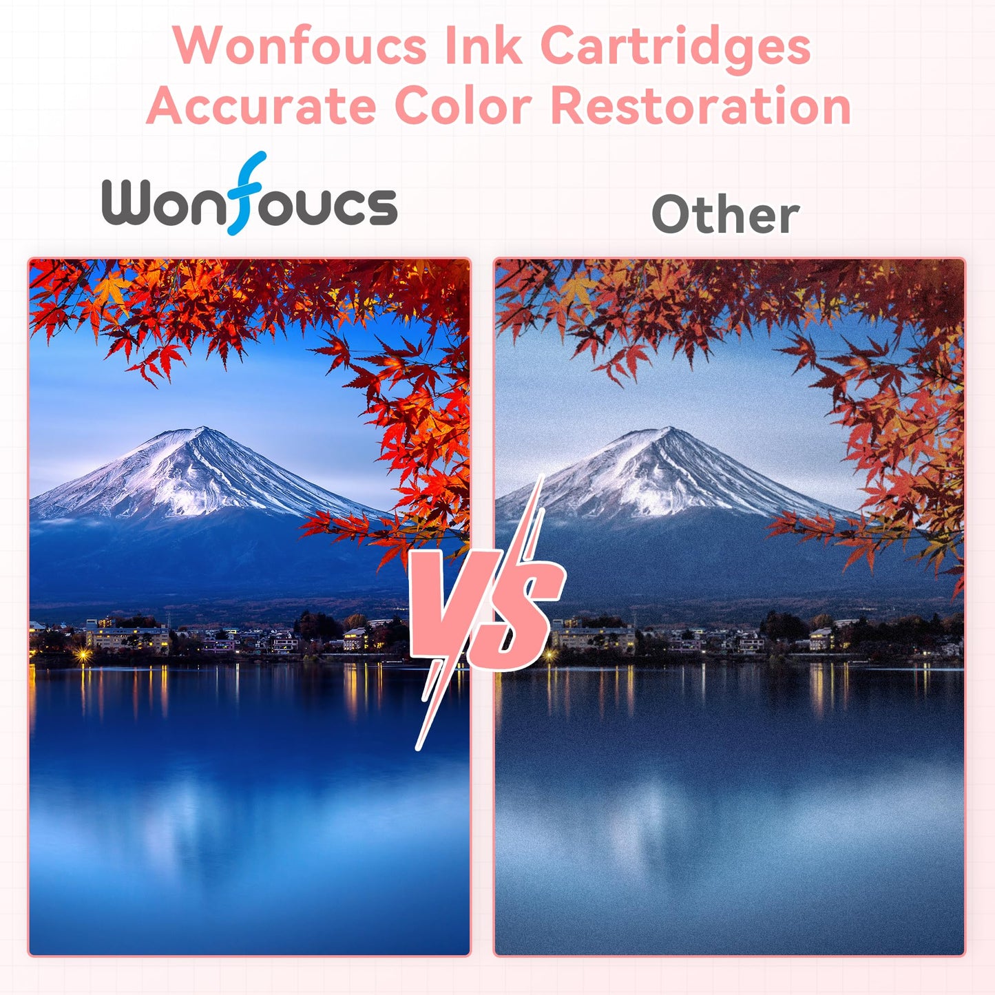 Wonfoucs Compatible for Canon Selphy CP1300 CP1500 Ink and Paper, KP-108IN KP108 3 Color Ink Cartridges and 108 Sheets 4x6 Photo Paper for Selphy CP1200 CP1000 CP910 CP900 CP810 CP760 CP770 CP780
