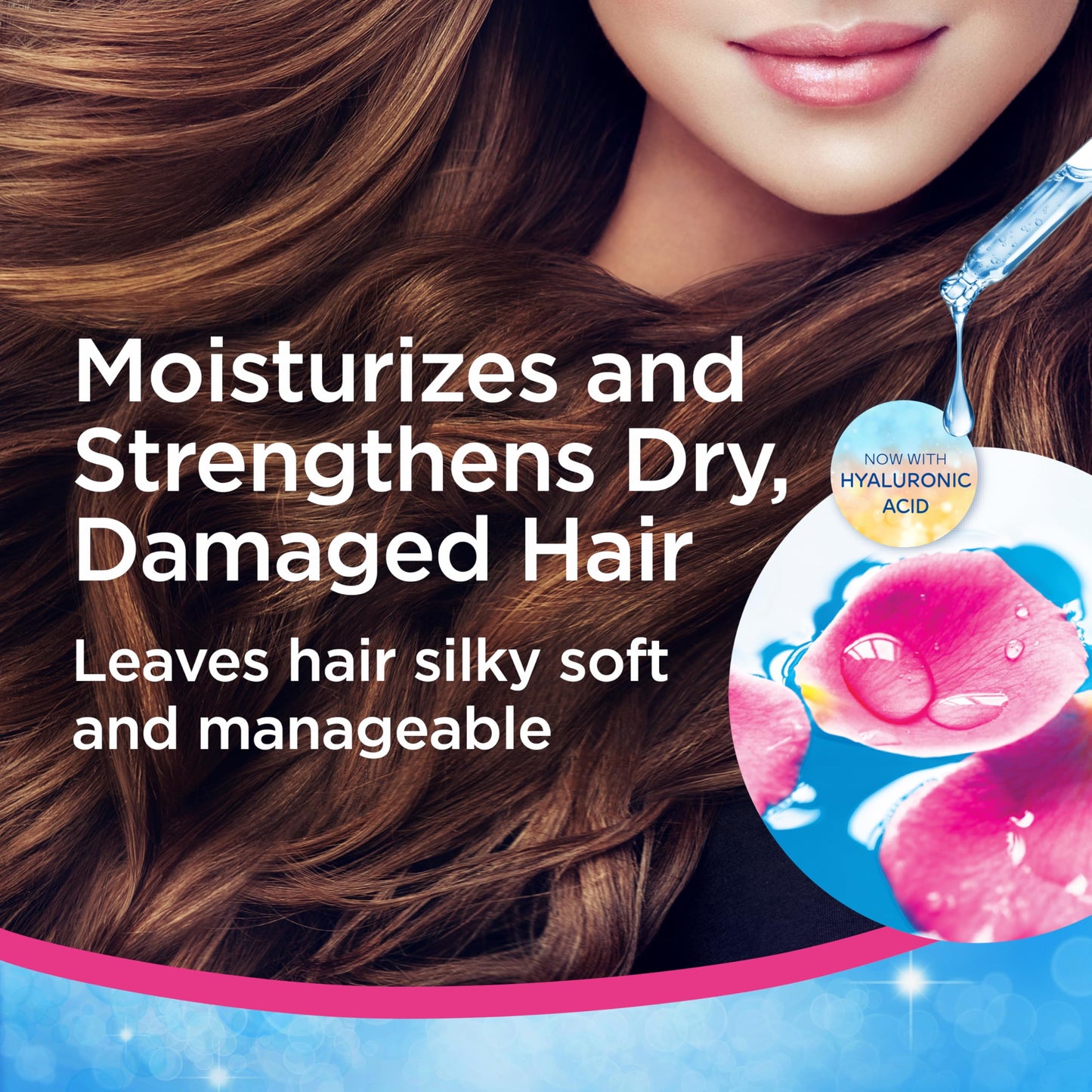 FINESSE Moisturizing 2 In 1 Shampoo, 24 Ounce (Pack of 6)