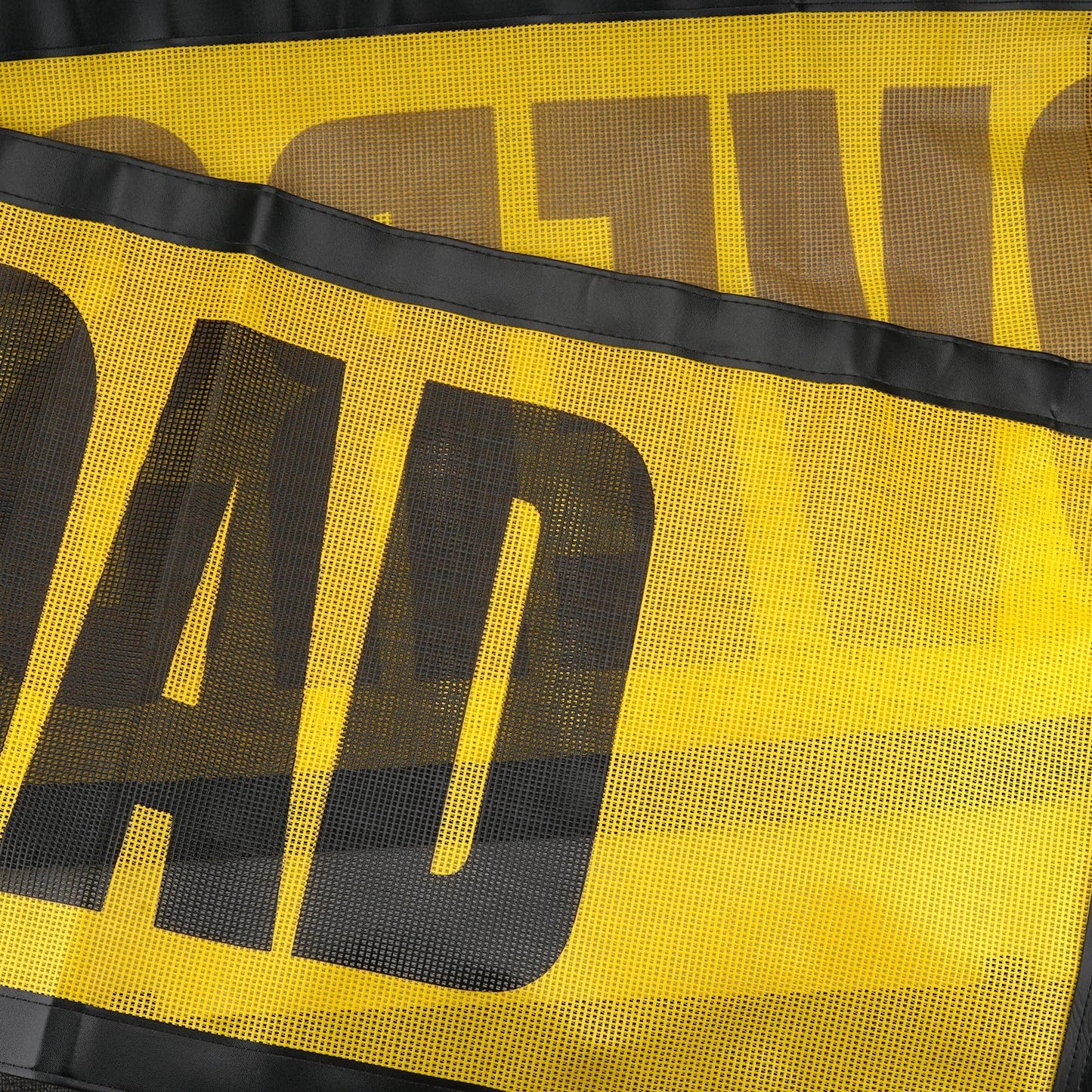 Oversize Load Signs for Trucks 18" x 84" Wide Load Banner with Heavy Duty with Bungee Cords for Escort Vehicles Car Truck 2 Pack Oversize Load Banner Warning Product
