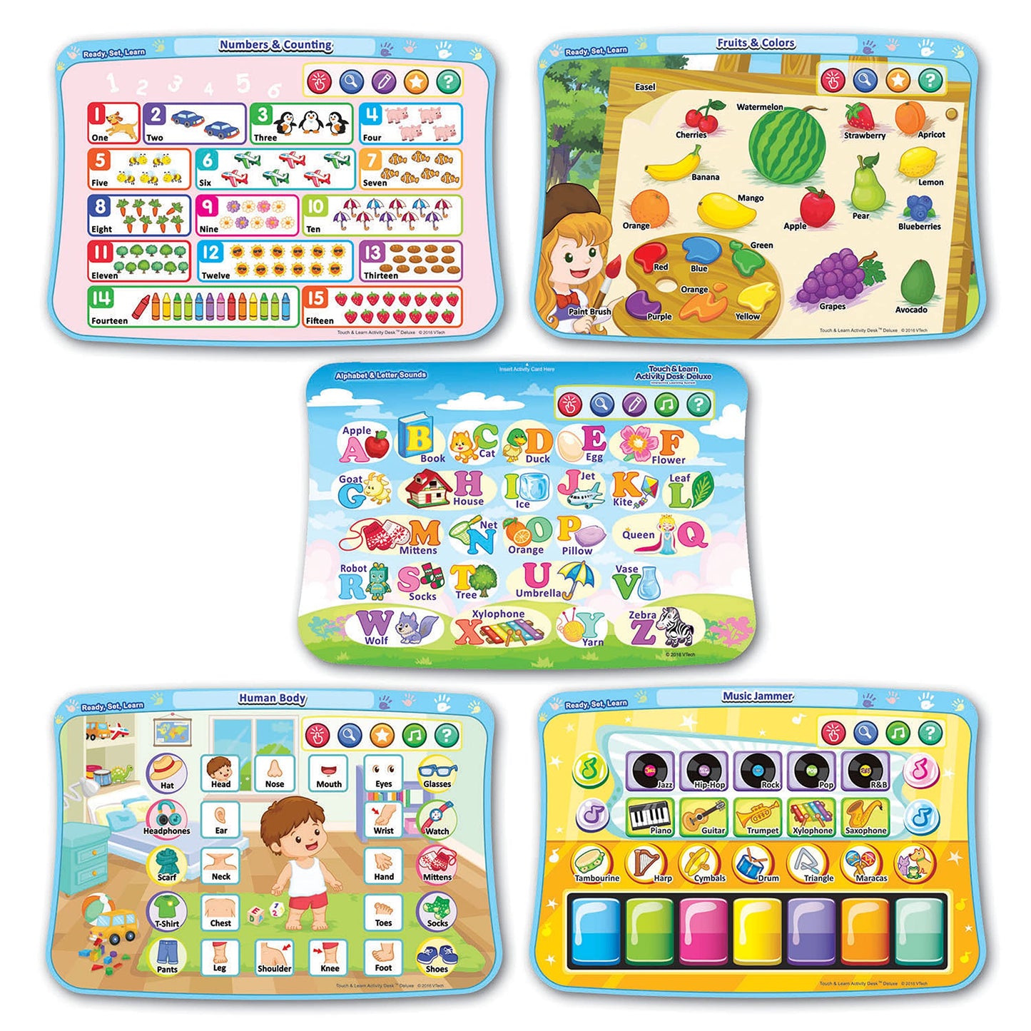 VTech Touch & Learn Activity Desk Deluxe (Frustration Free Packaging - English Version)