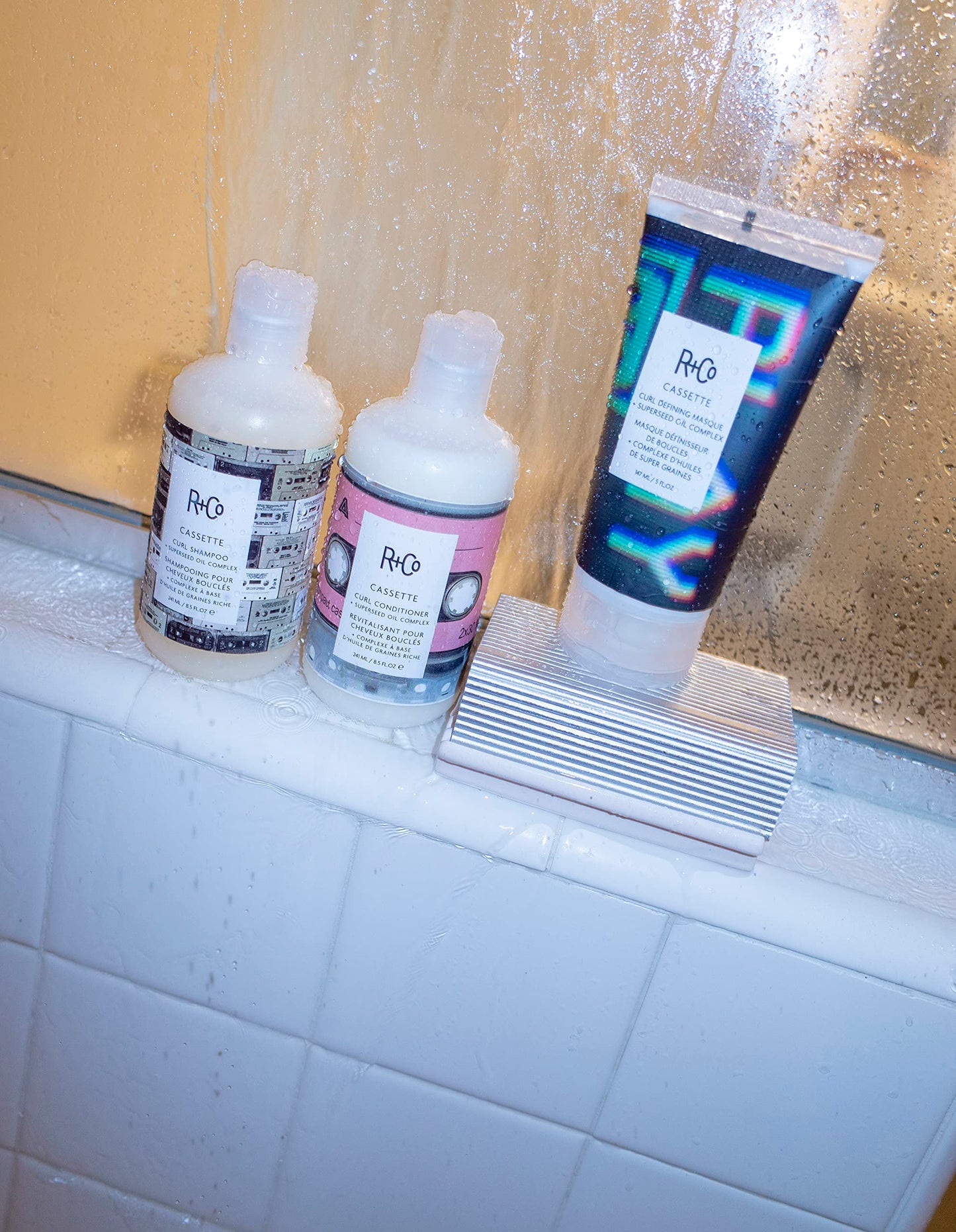 R+Co Cassette Curl Defining Masque | Defined Curls + Deep Hydration + Nourishing | Vegan + Cruelty-Free | 5 Oz