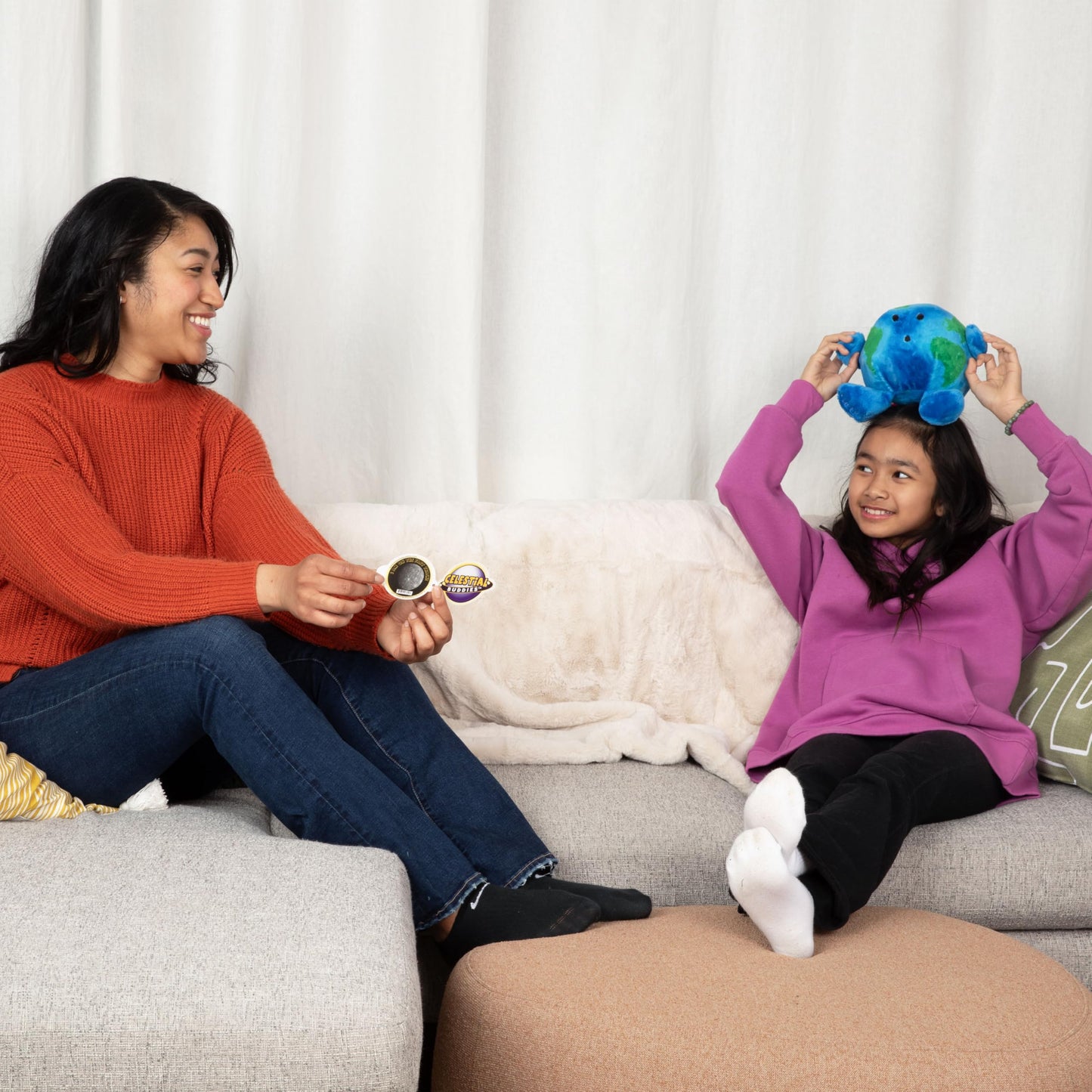 Celestial Buddies Little Earth Buddy Science Astronomy Space Solar System Educational Plush Blue Planet Toys