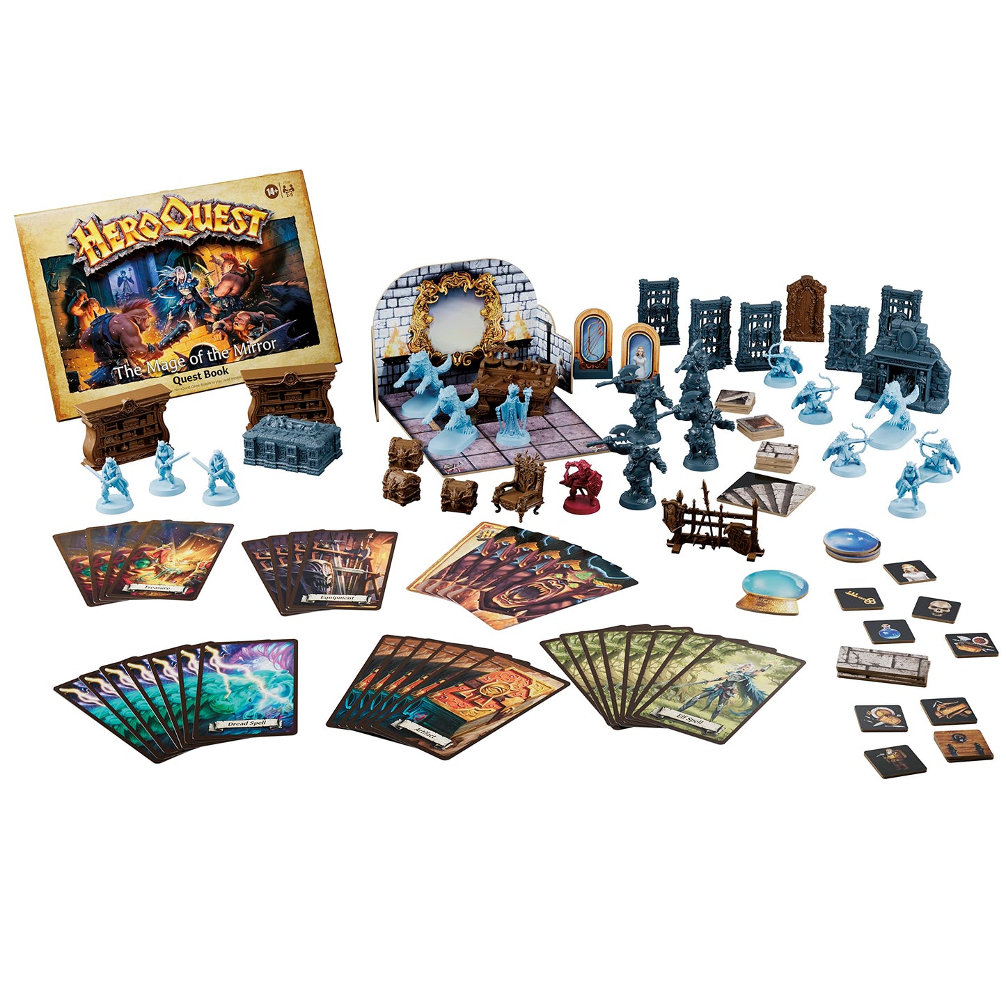 Heroquest The Mage of The Mirror Quest Pack, Roleplaying Game for Ages 14+, Requires HeroQuest Game System to Play