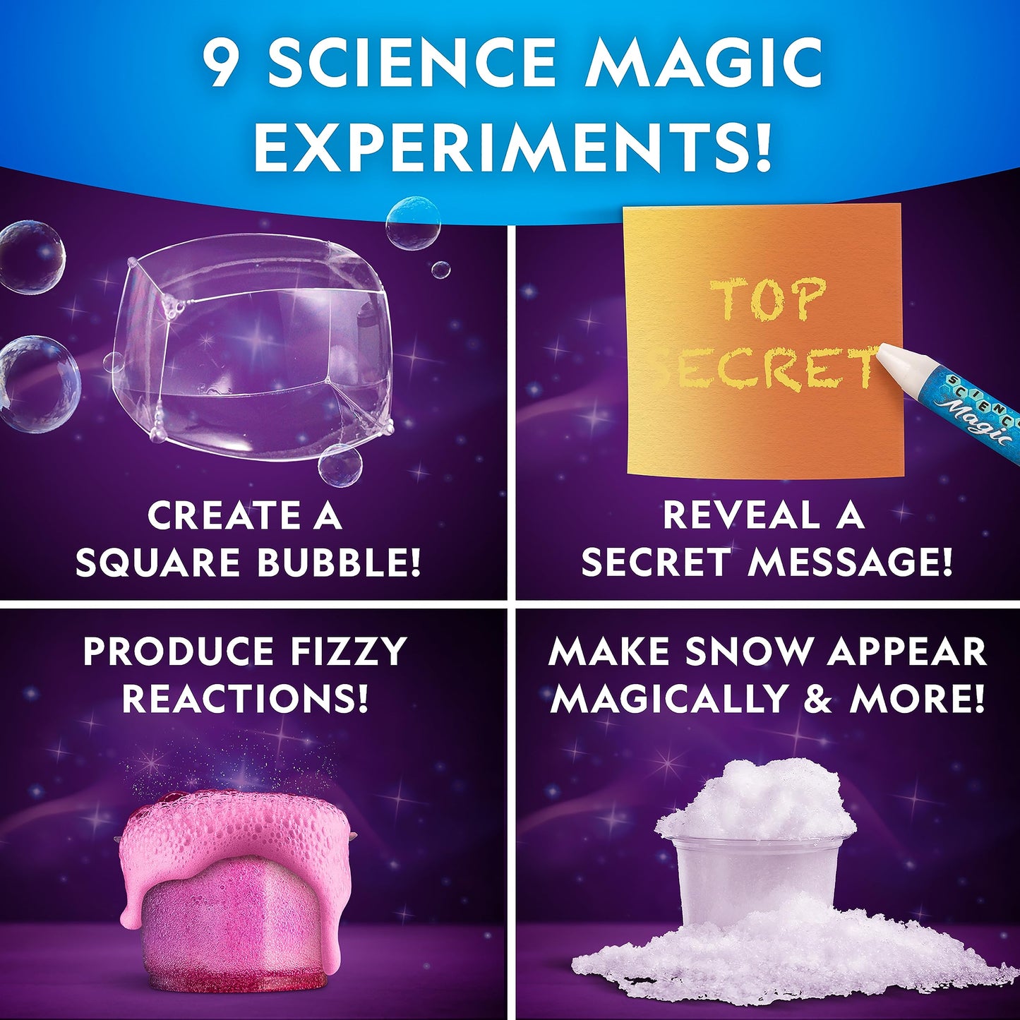 NATIONAL GEOGRAPHIC 2026 Magic Advent Calendar – 24 Days of Magic Tricks & Science Experiments, Holiday Countdown Calendar for Kids