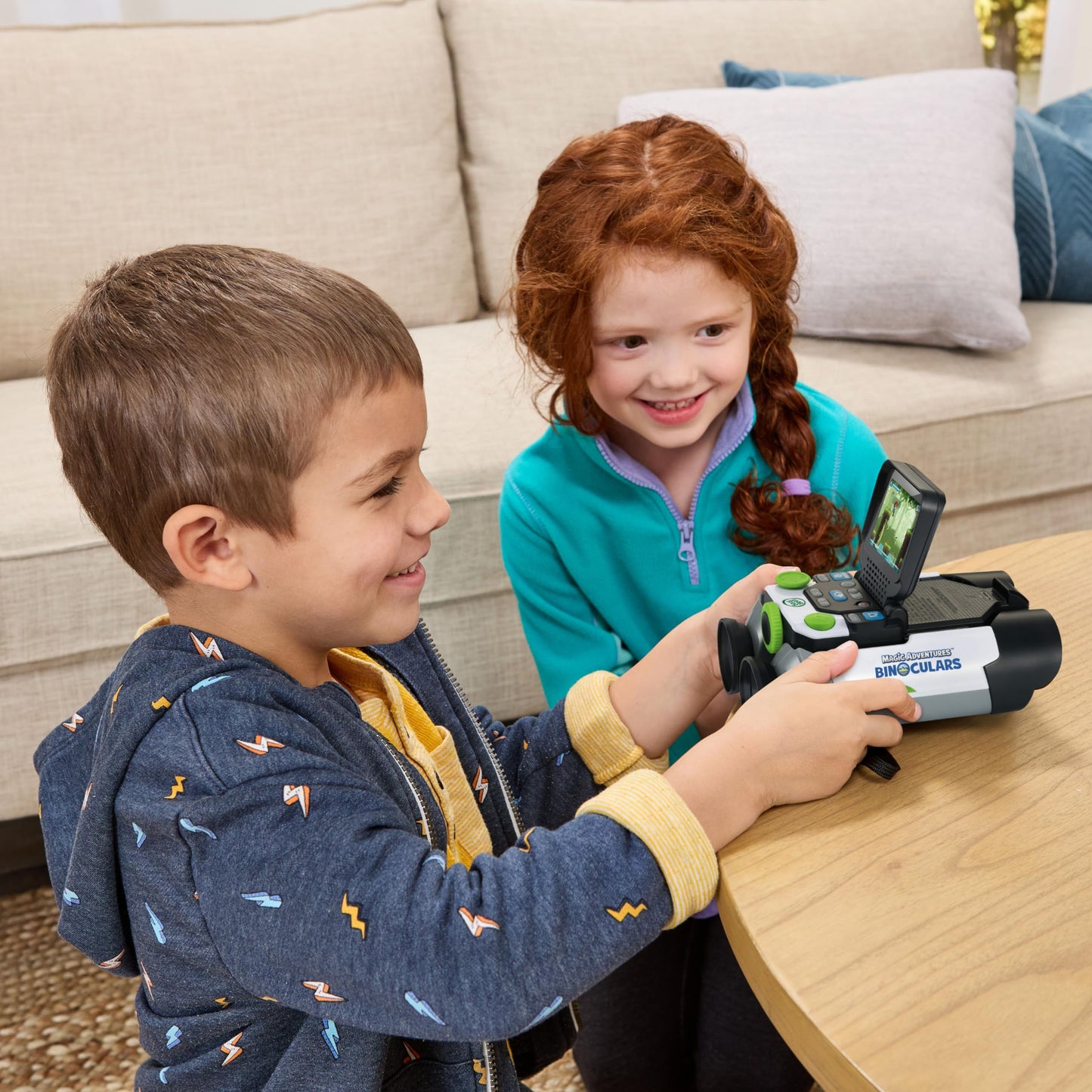 LeapFrog Magic Adventures Binoculars with Screen Capture, Night Vision for Kids Ages 4 and up