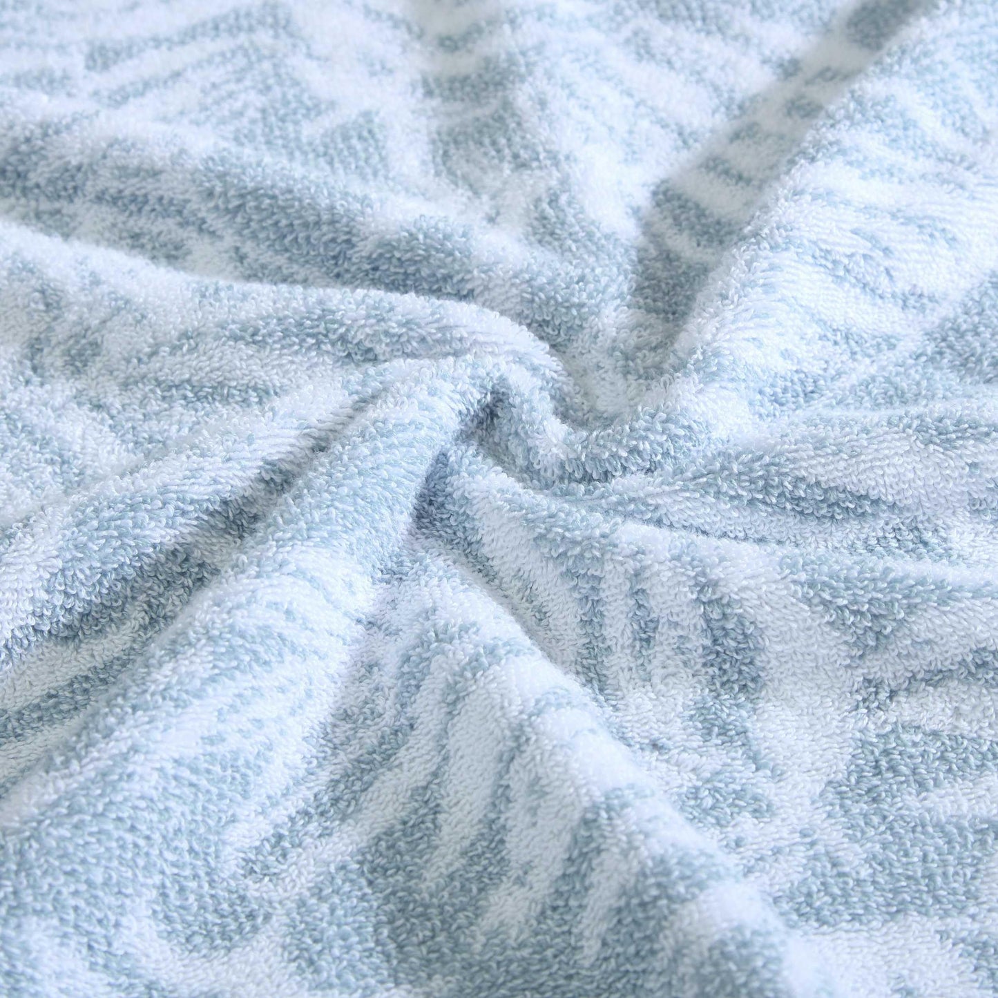 Tommy Bahama - Bathroom Towel Set, Soft & Absorbent 100% Yarn-Dyed Cotton Terry Towels, Coastal Bath Towel Set (Art of Palms Blue, 6 Piece)