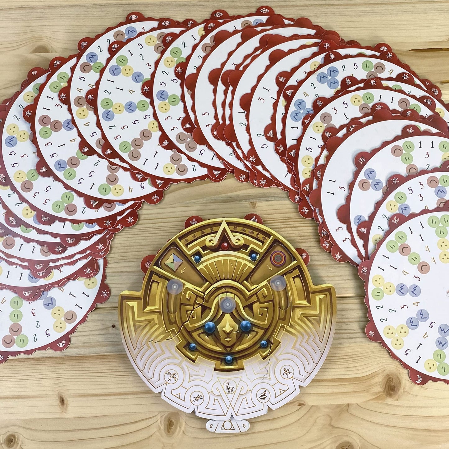 Sit Down! Tiwanaku - Sit Down! Strategy Board Game, Deduction Exploration Optimization, Pachamama Mother Earth Wheel, Play Solo Mode Or with Up to 4 Players, 30-60 Minute Play Time, for Ages 14+