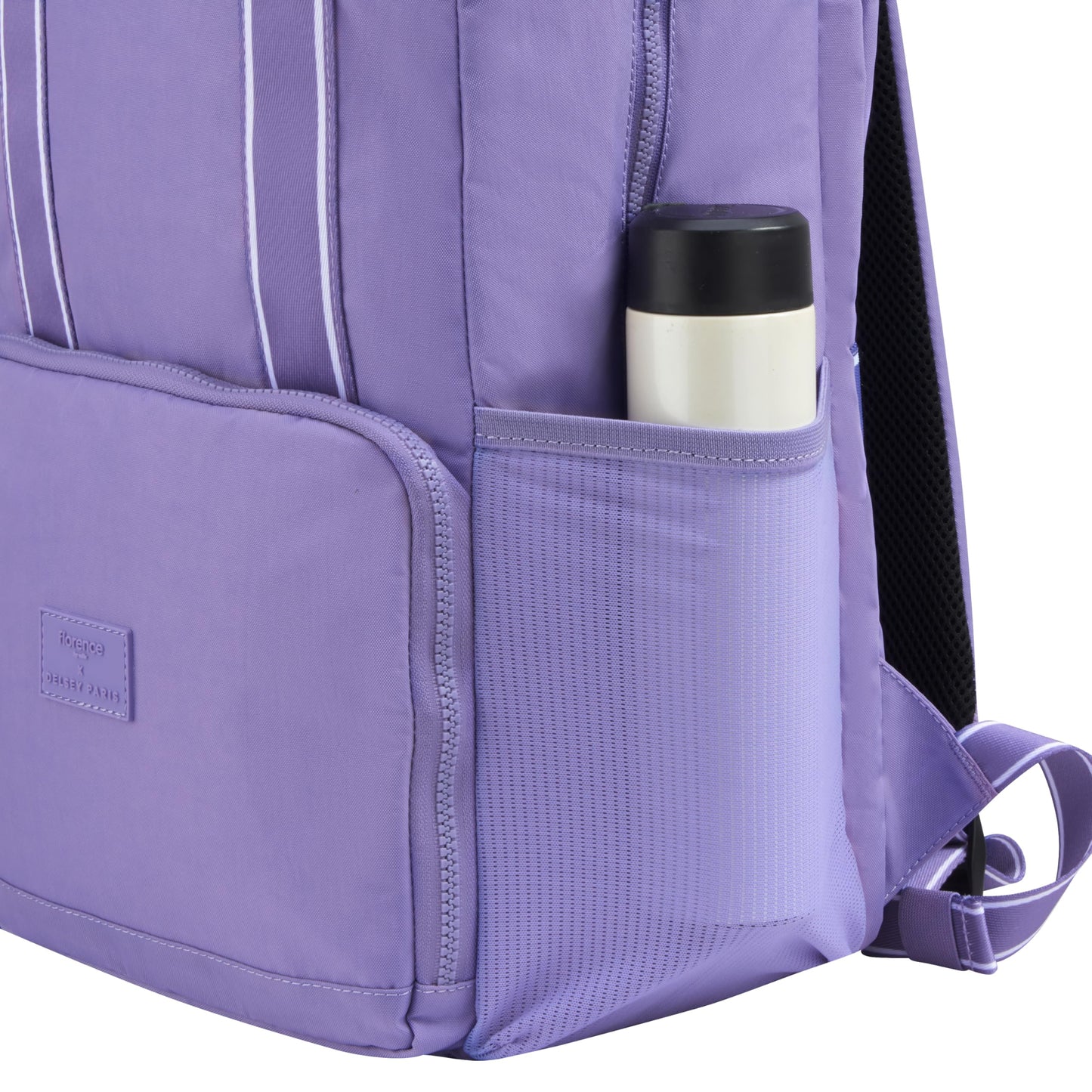 florence by mills Carefree Carry Laptop Travel Backpack, Lavender