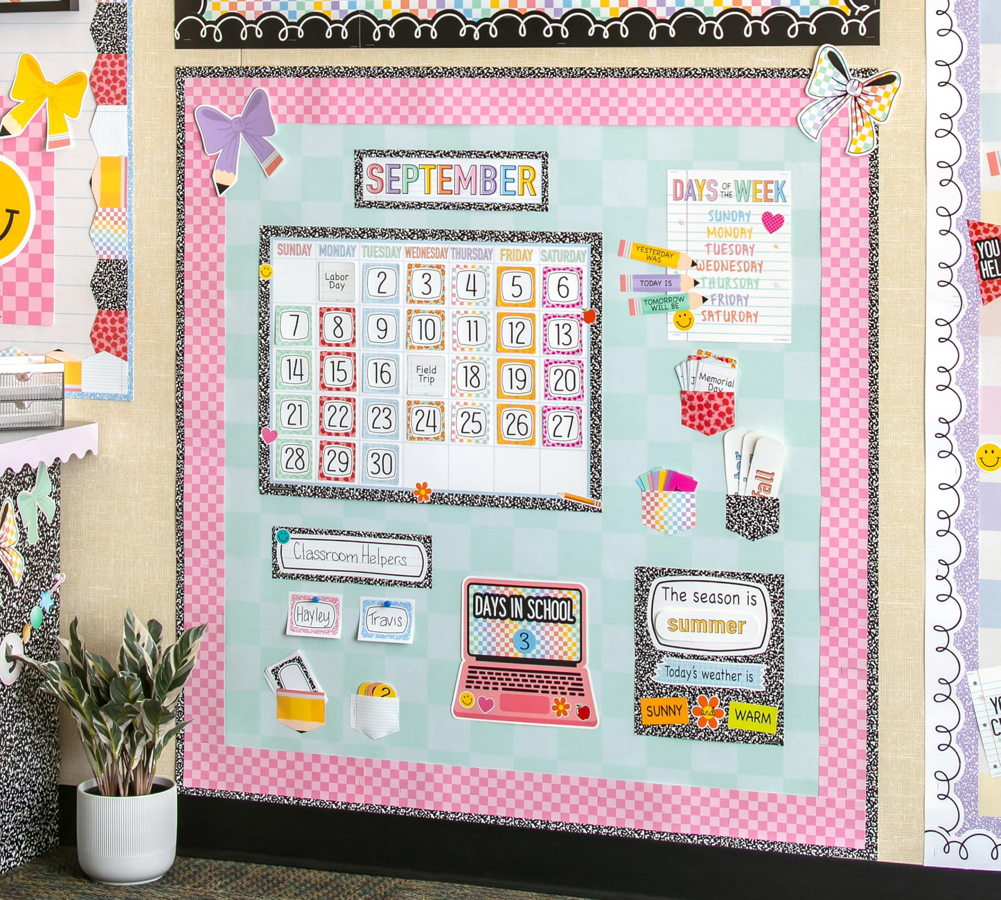 Teacher Created Resources Green Checkers Better Than Paper® Bulletin Board Roll (TCR77601)