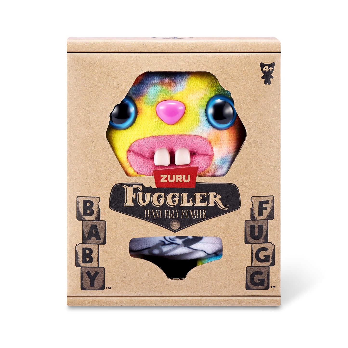 Fuggler-Baby FUGGS 3.5"-Series 3-3PK Plush-Mail BOX-3PK in A Mail Box