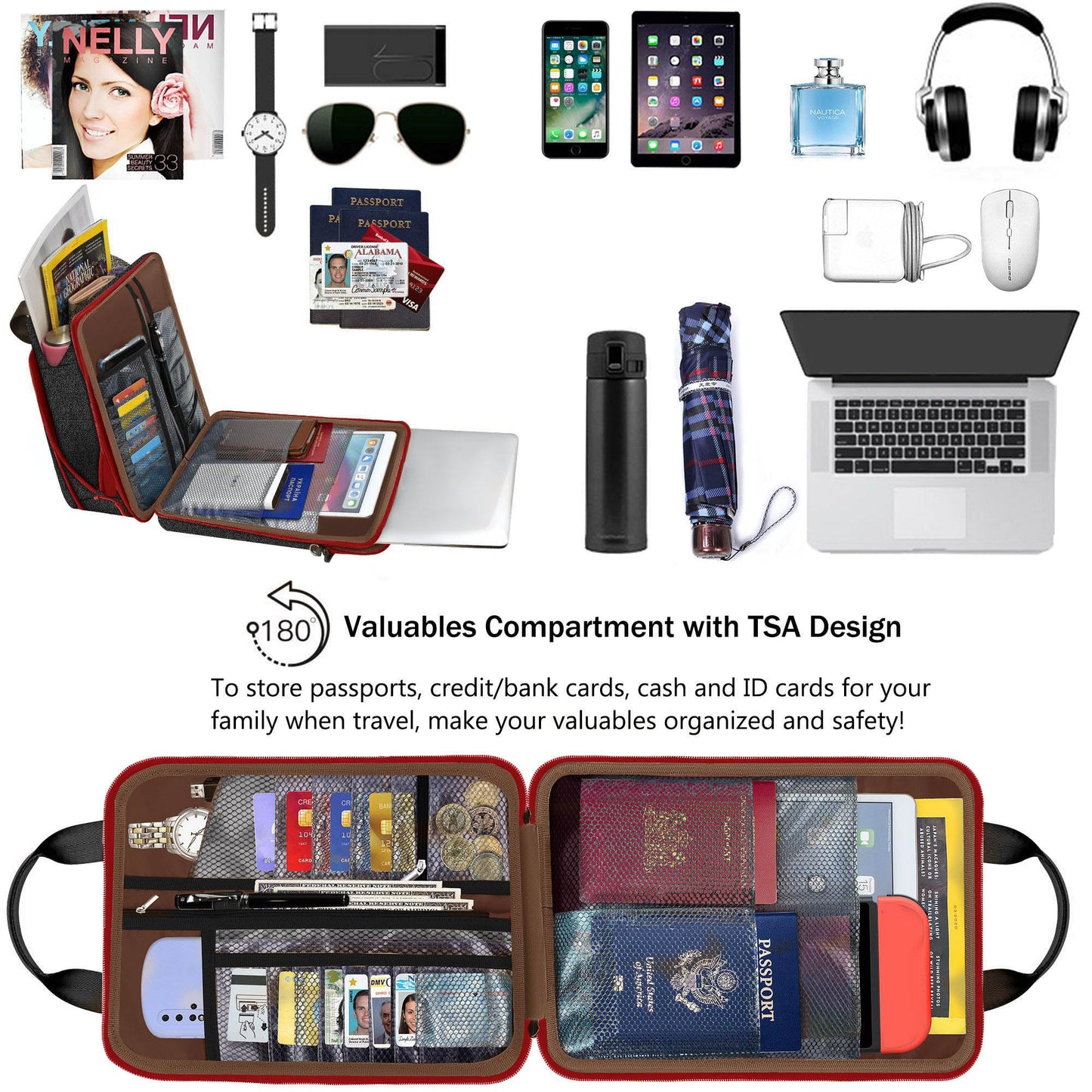 ZINZ Laptop Case 12.9 13 Shoulder Bag, Expandable Handbag with Valuables Compartment Compatible with MacBook Air/Pro/Neo 13" M5/M4/M3/M2/M1, iPad 12.9/13/11, Water-Resistant & Shockproof,B01K02