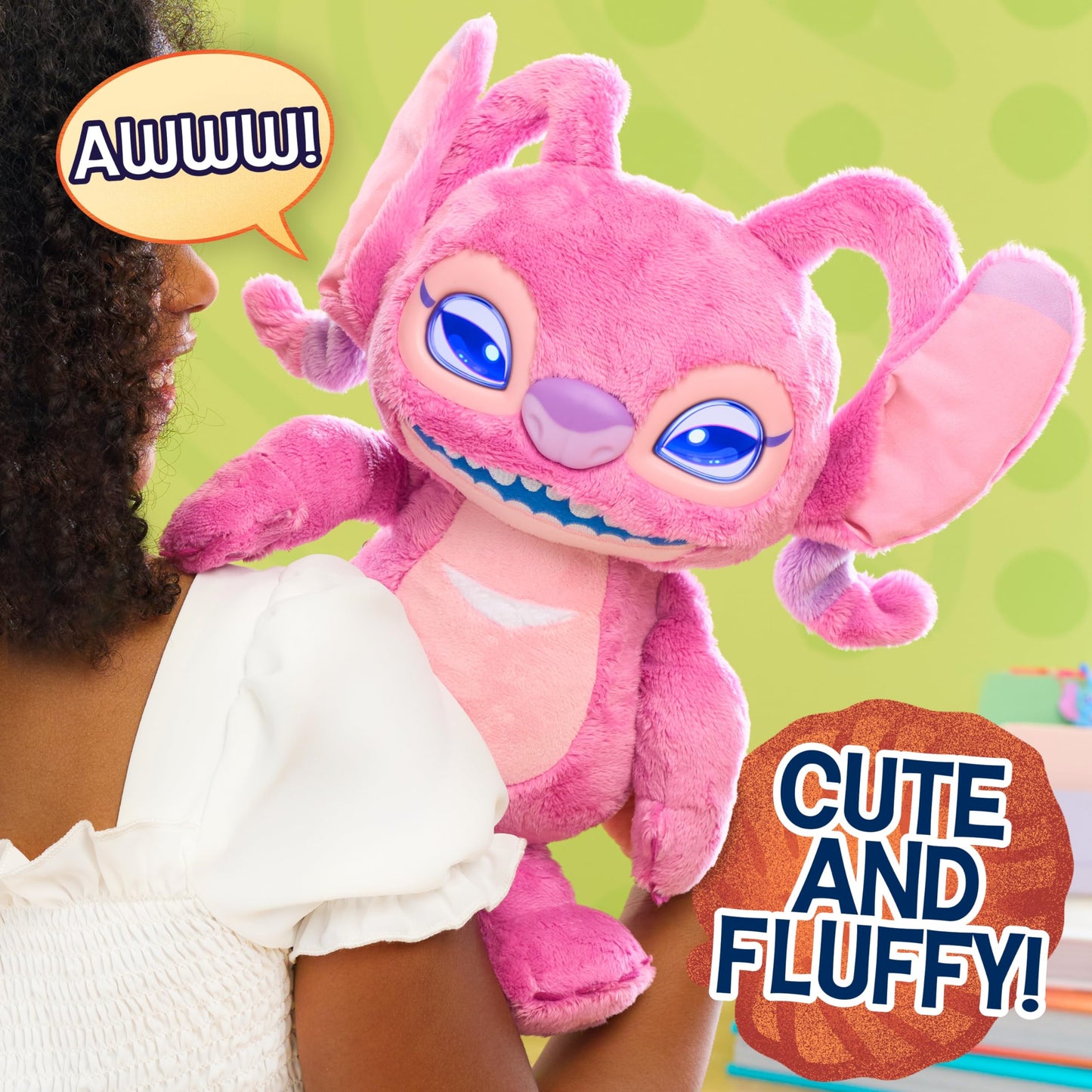 Just Play Stitch Many Moods Feature Plush - Angel