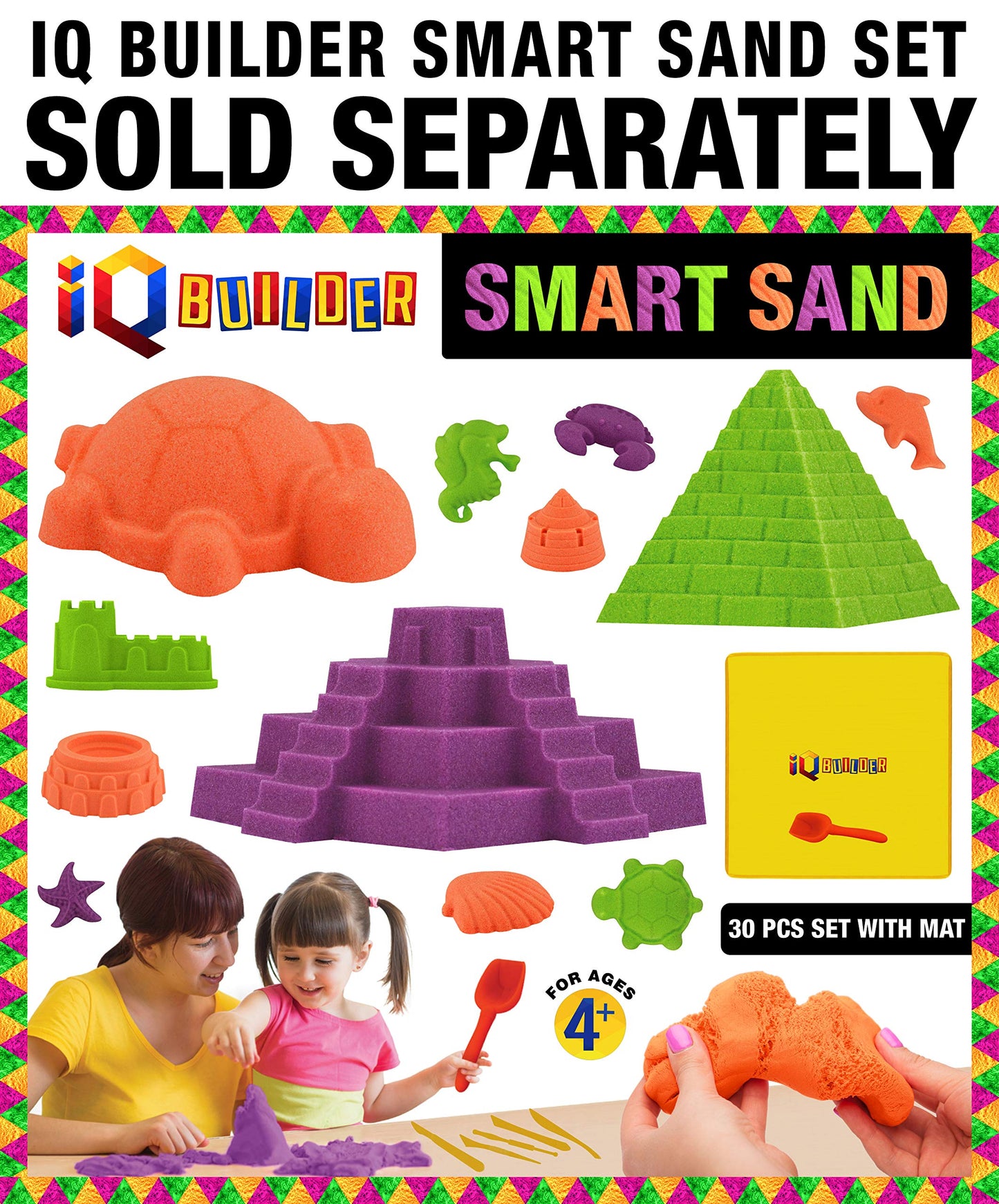 IQ Builder Arts and Crafts for Girls Age 7 8 9 10 11 12 Year Old and up | 3D Art Coloring Painting Animal Puzzle Set | Fun Creative DIY Toys | Family Craft KIT with Supplies | Best Toy Gift for Kids