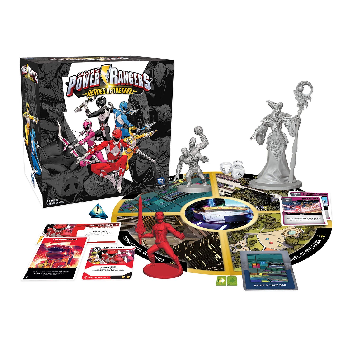 Renegade Game Studios Power Rangers: Heroes of The Grid for 14 years