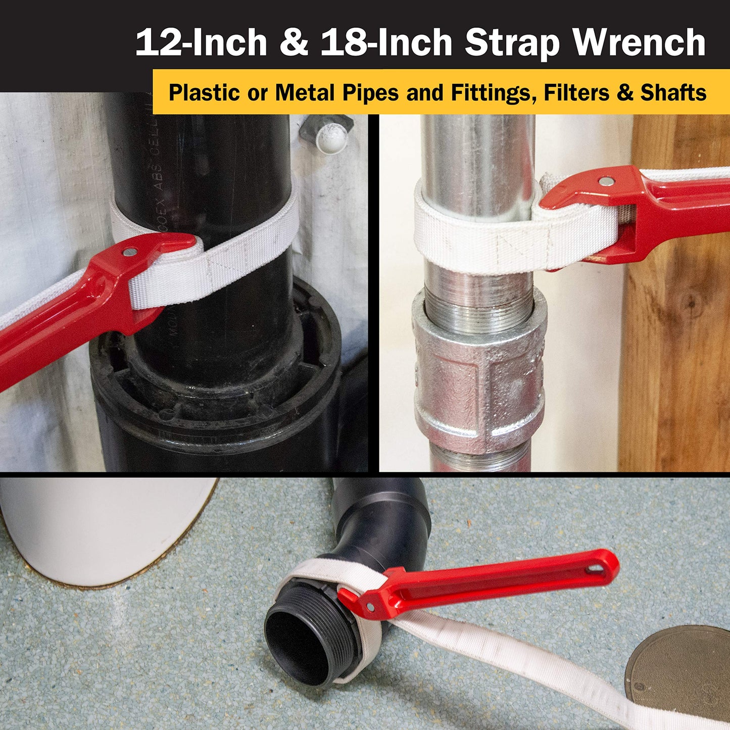 Titan 21316 18-Inch Strap Wrench