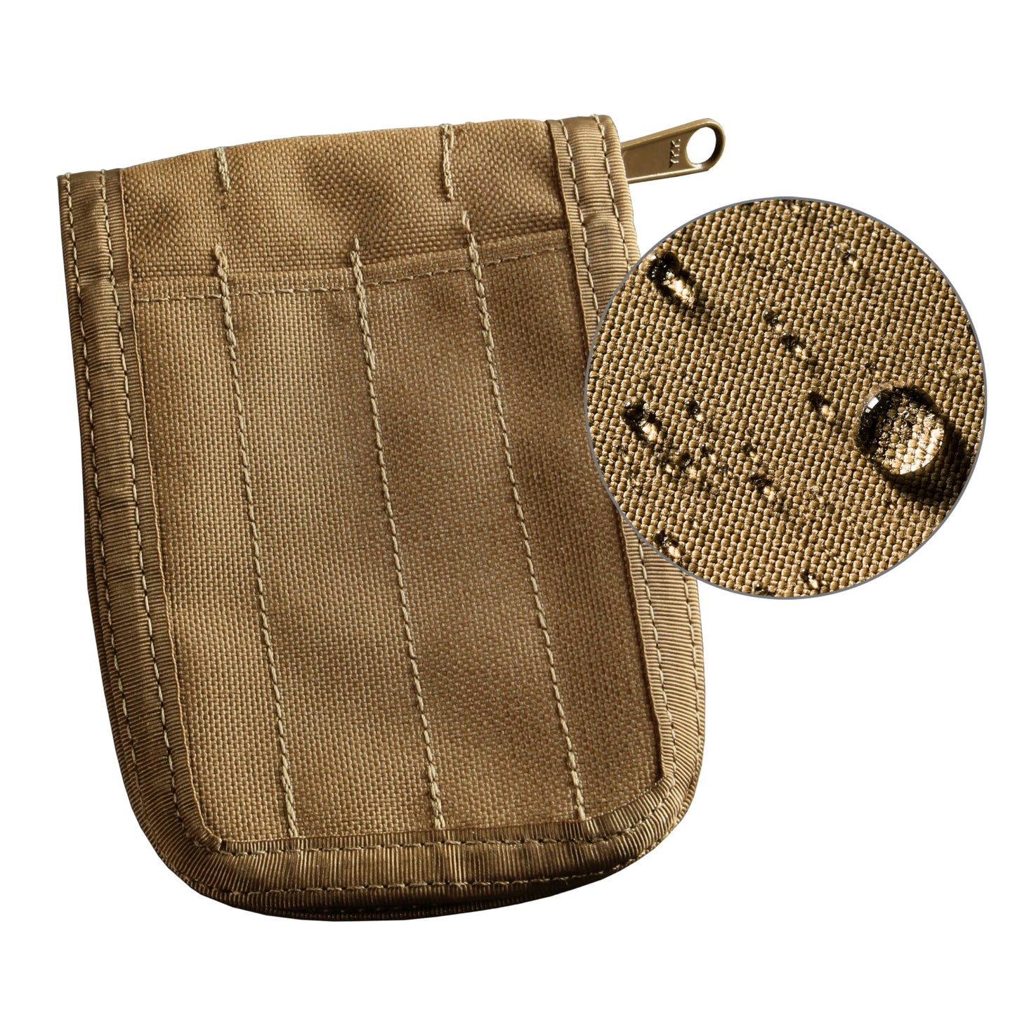 Rite In The Rain Weatherproof CORDURA Fabric Notebook Cover, 3" x 5", Tan Cover (No. C935)